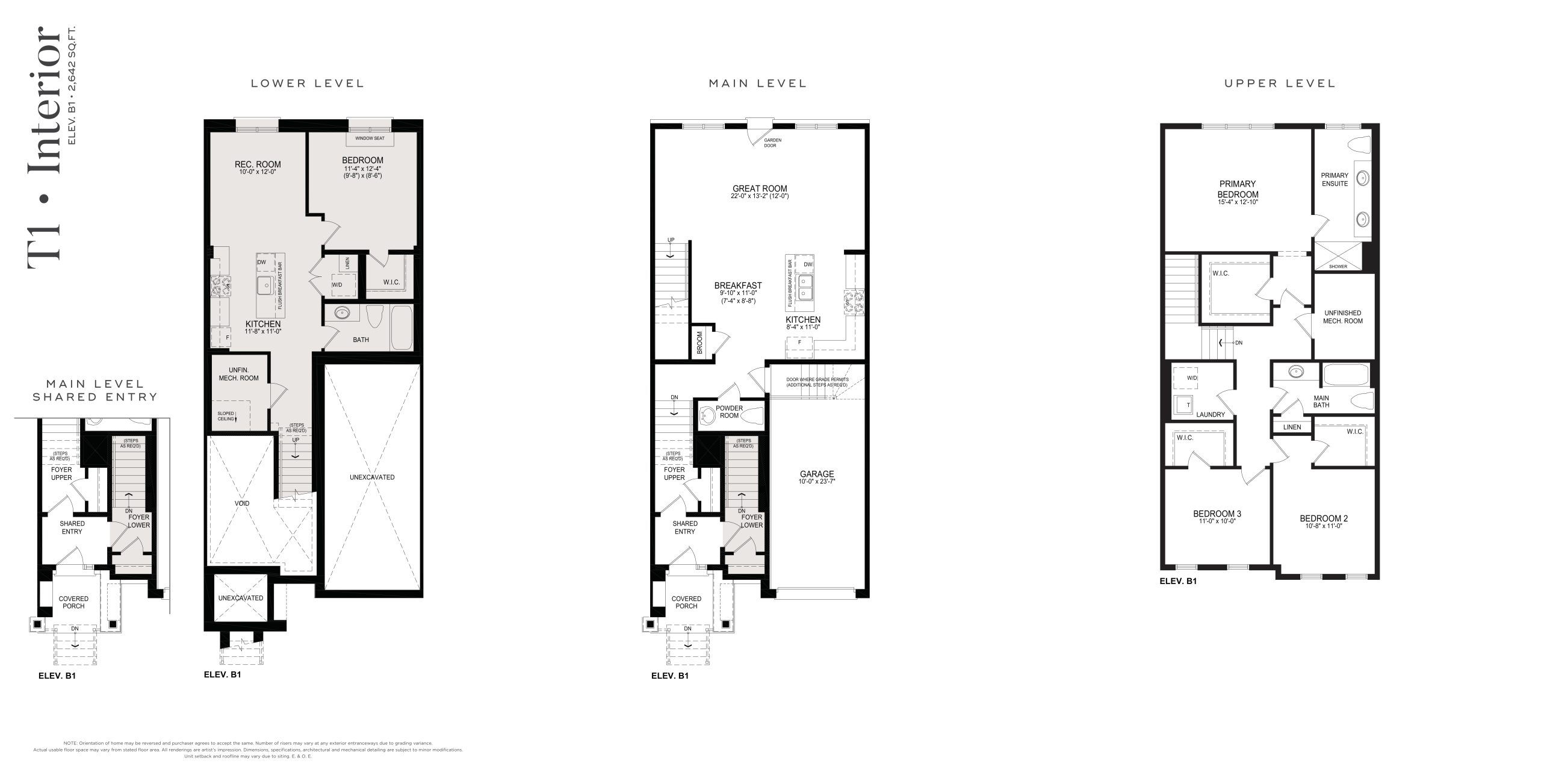 T1 Interior Elev B1 plan preview