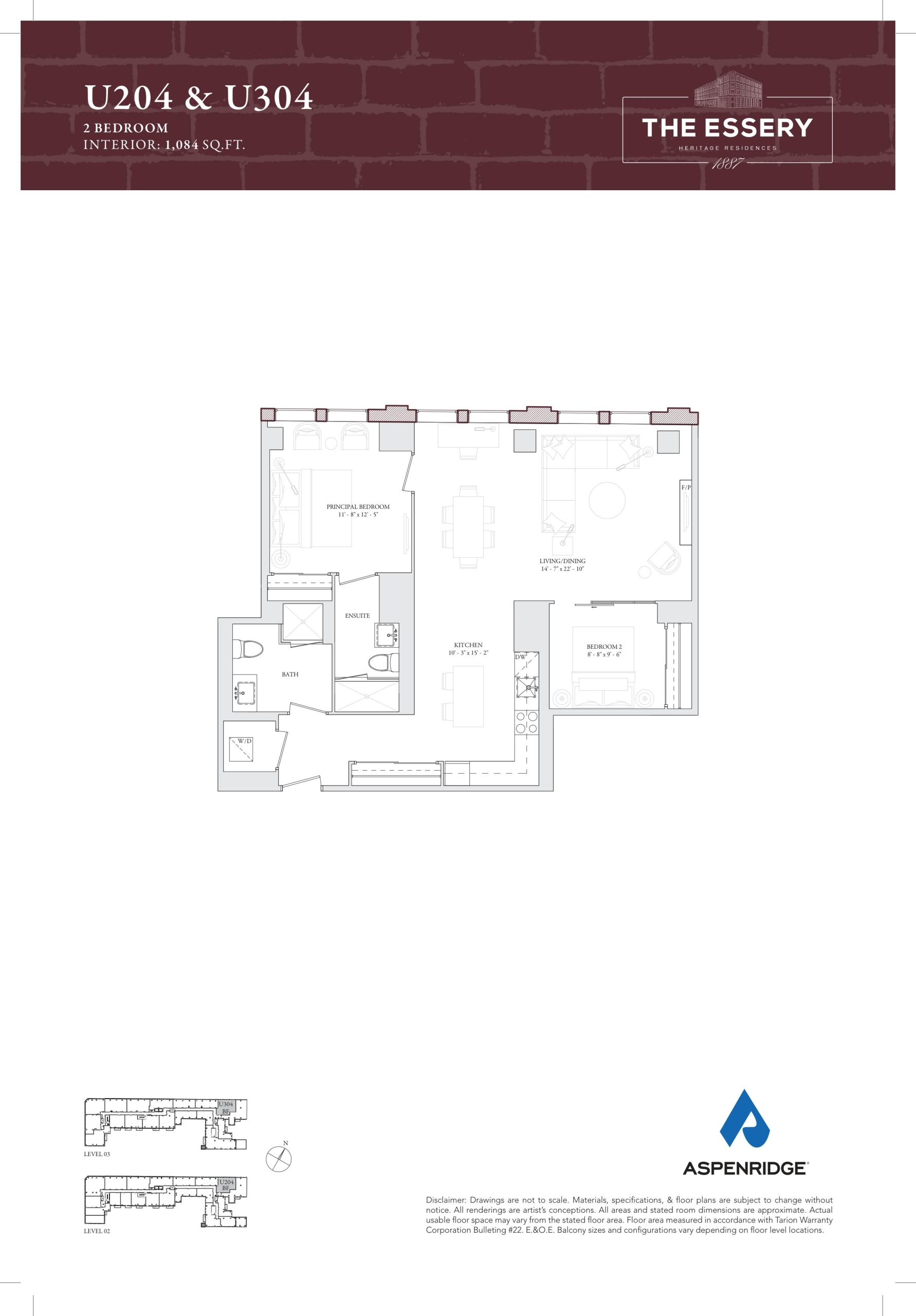 U204 & U304 plan preview