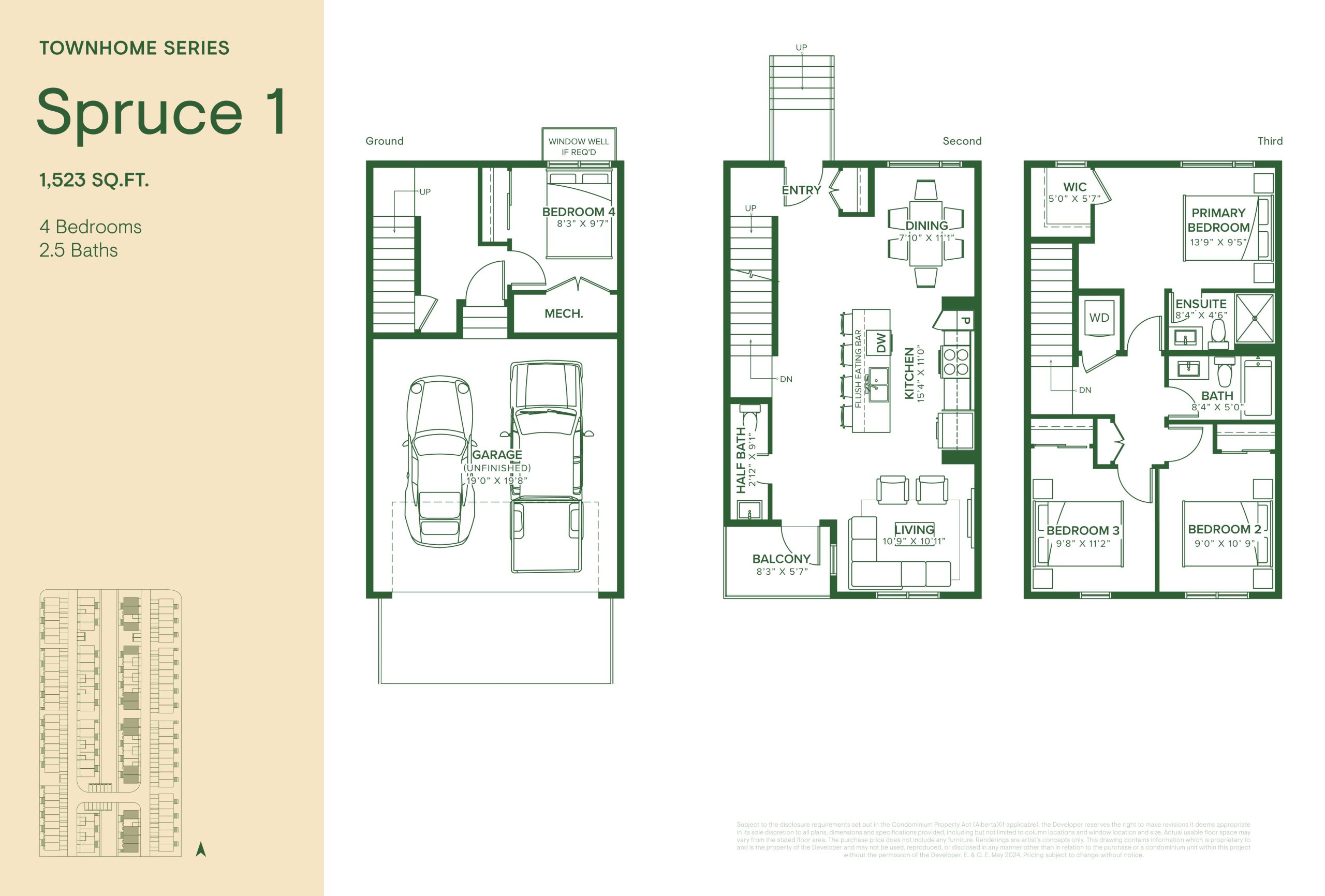 Spruce 1 plan preview