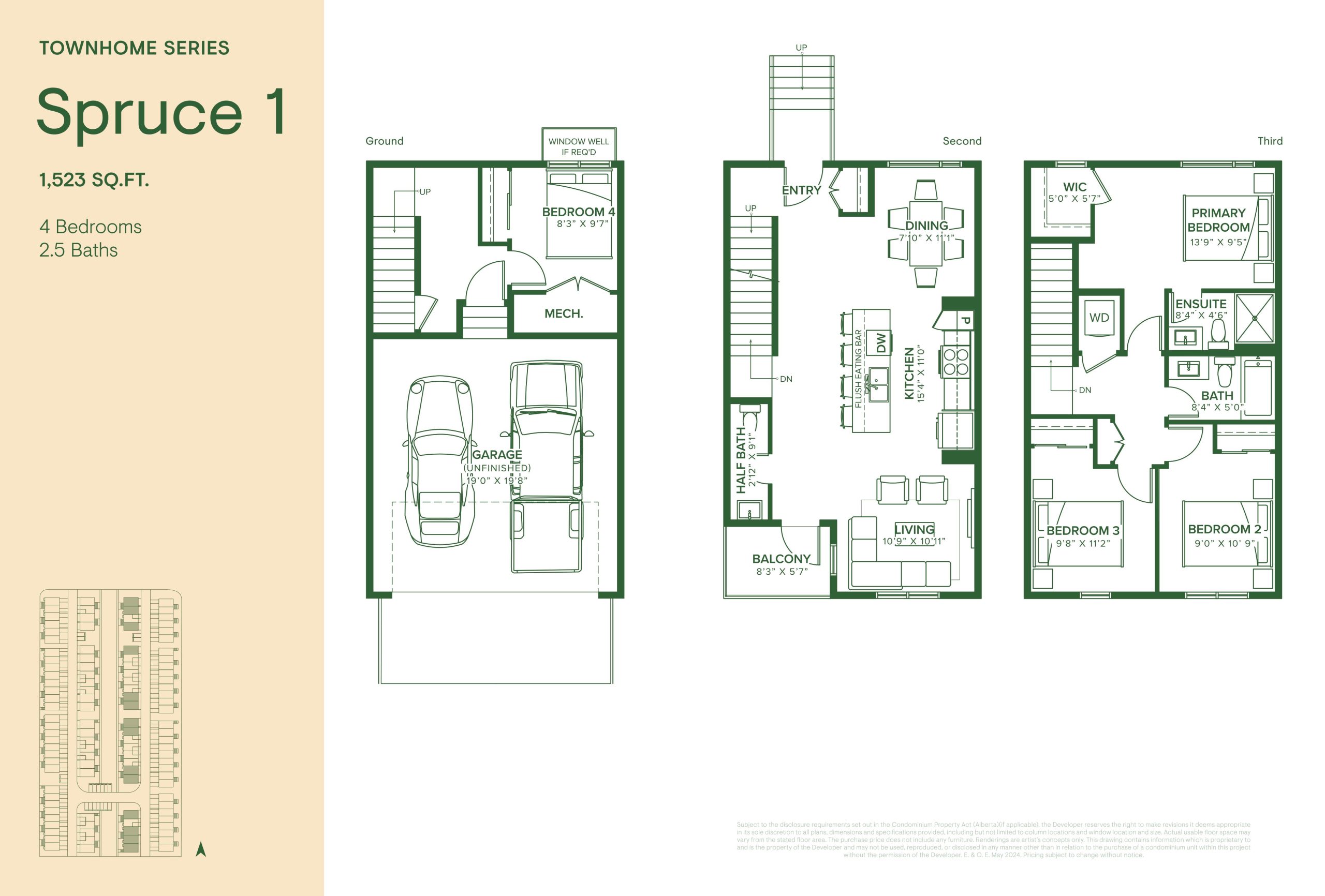 Spruce 1 plan preview