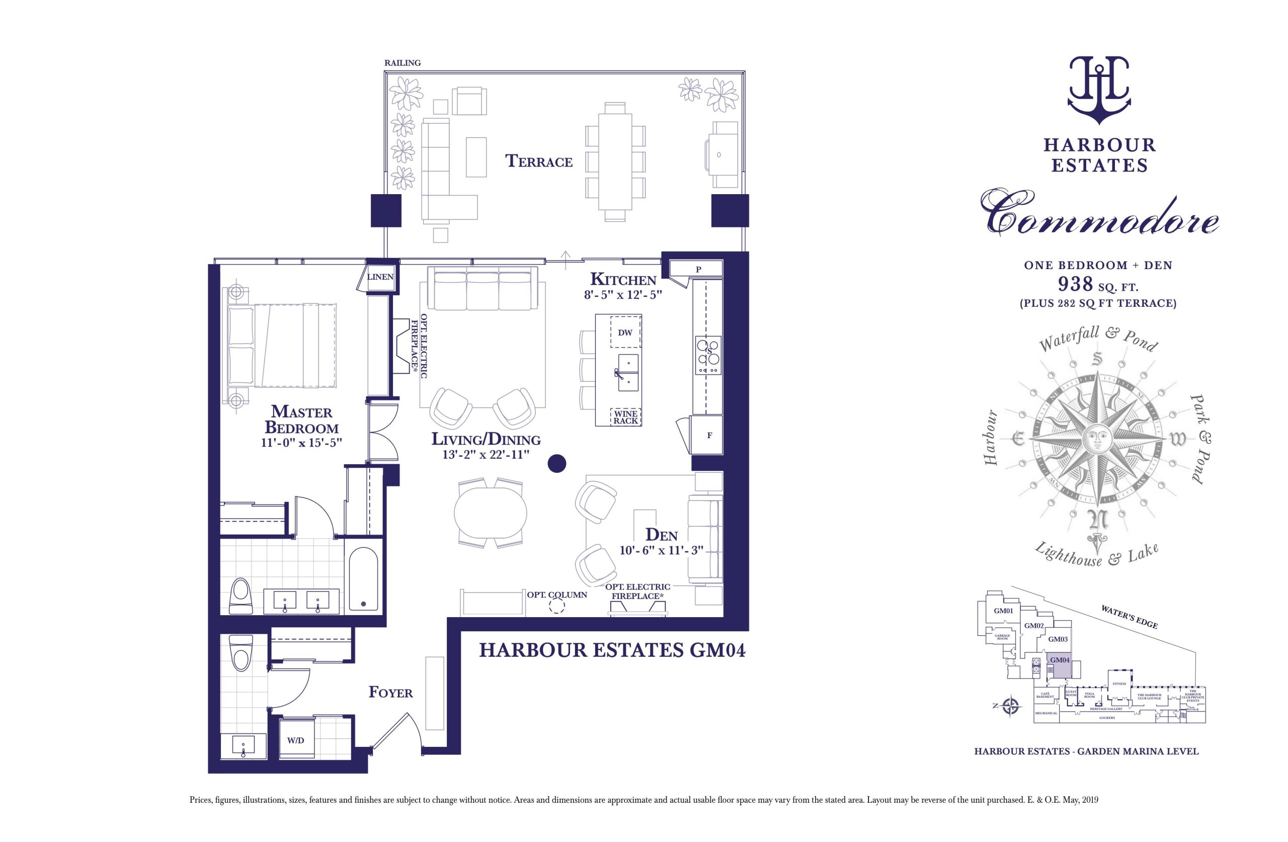 Commodore - Harbour Estates plan preview