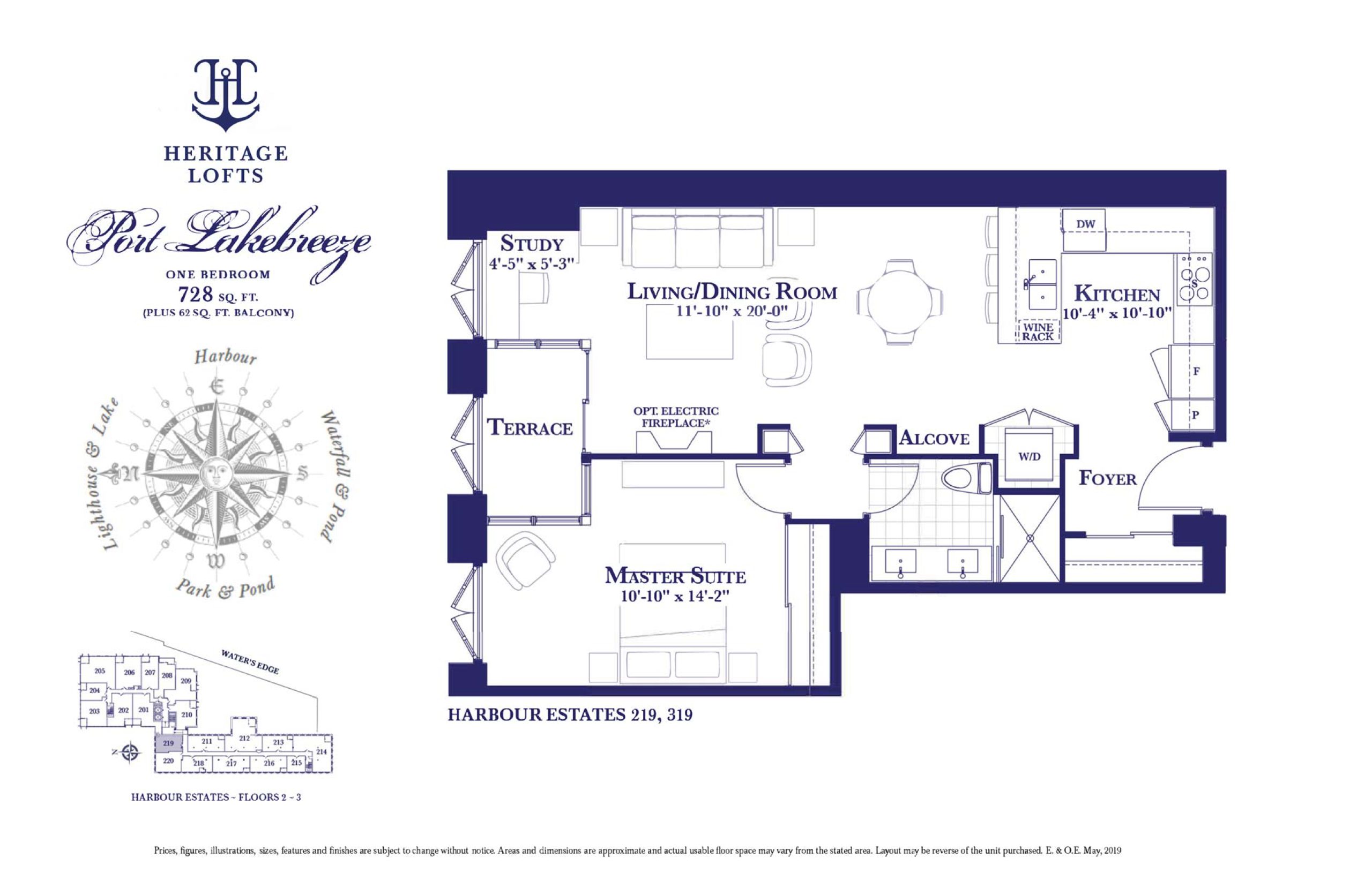 Port Lakebreeze - Heritage Lofts plan preview