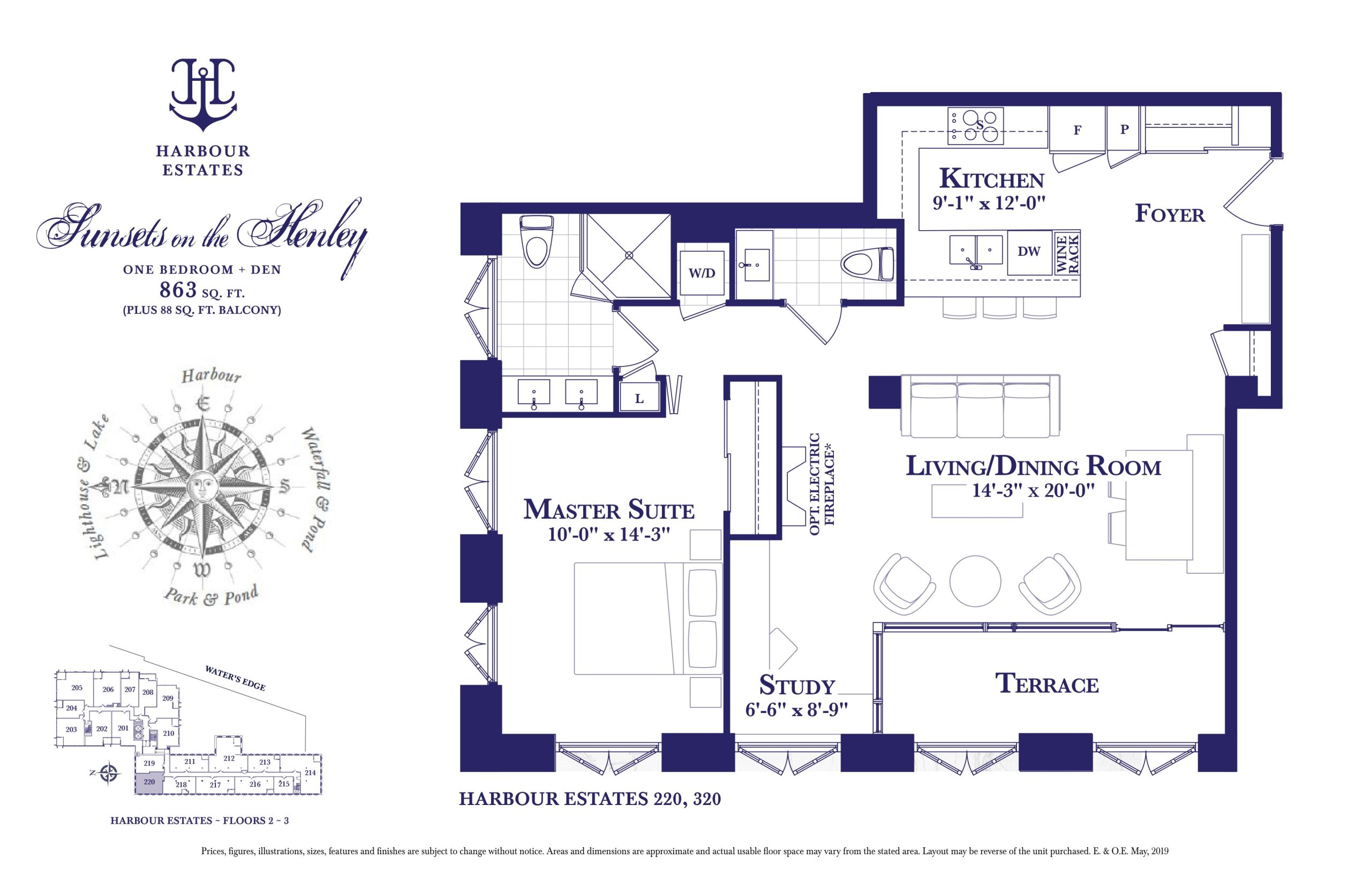 Sunsets on the Henley - Harbour Estates plan preview