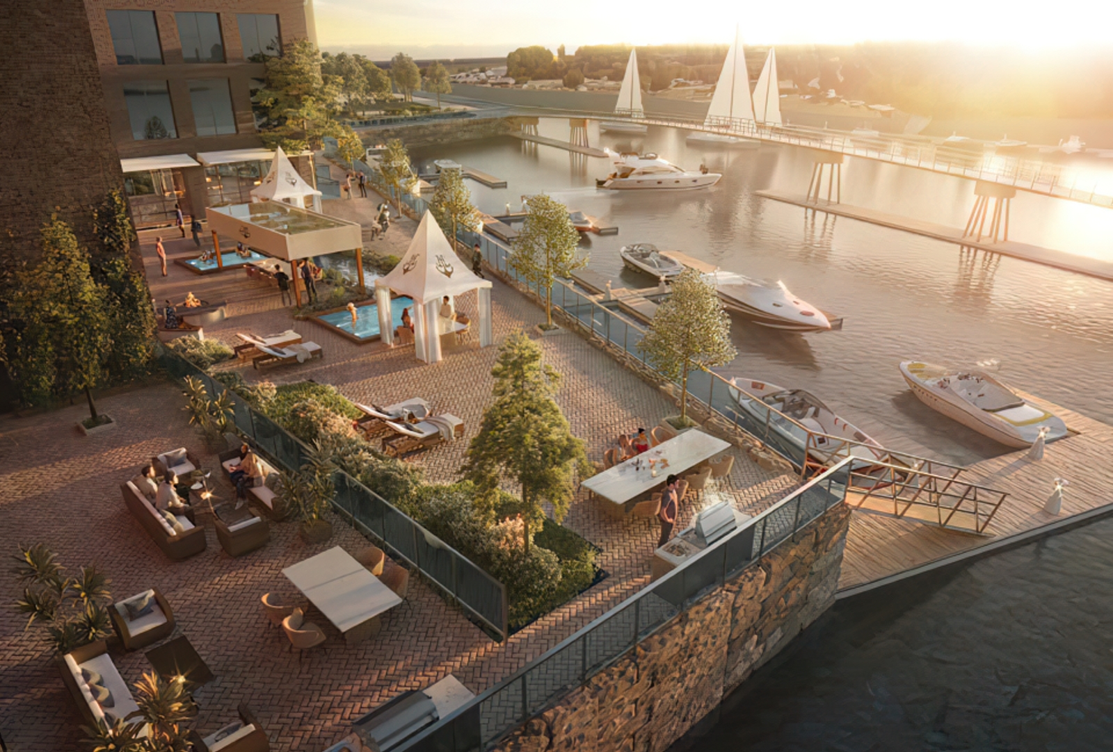 The Harbour Club Condos rendering 2