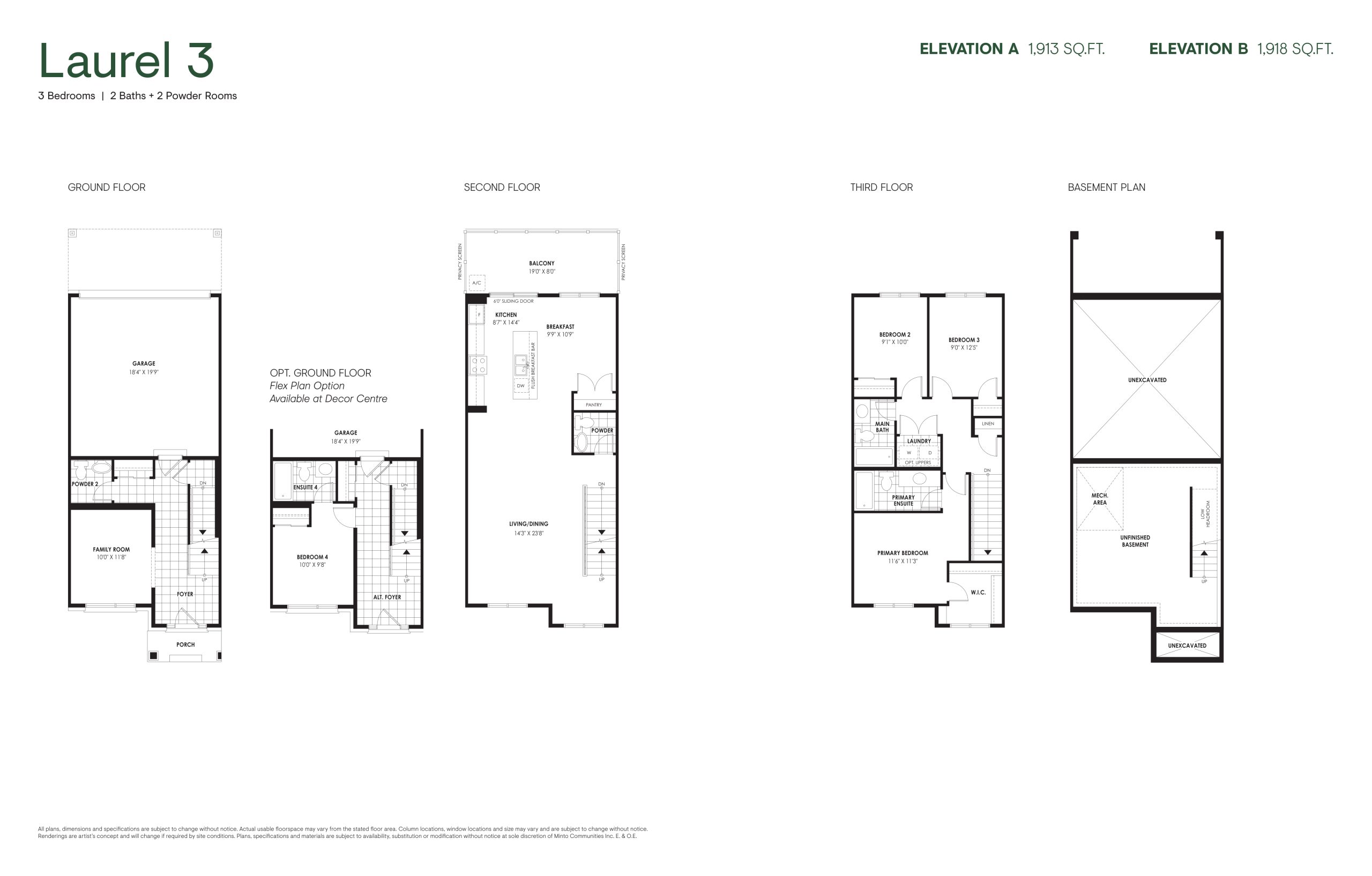 Laurel 3 plan preview