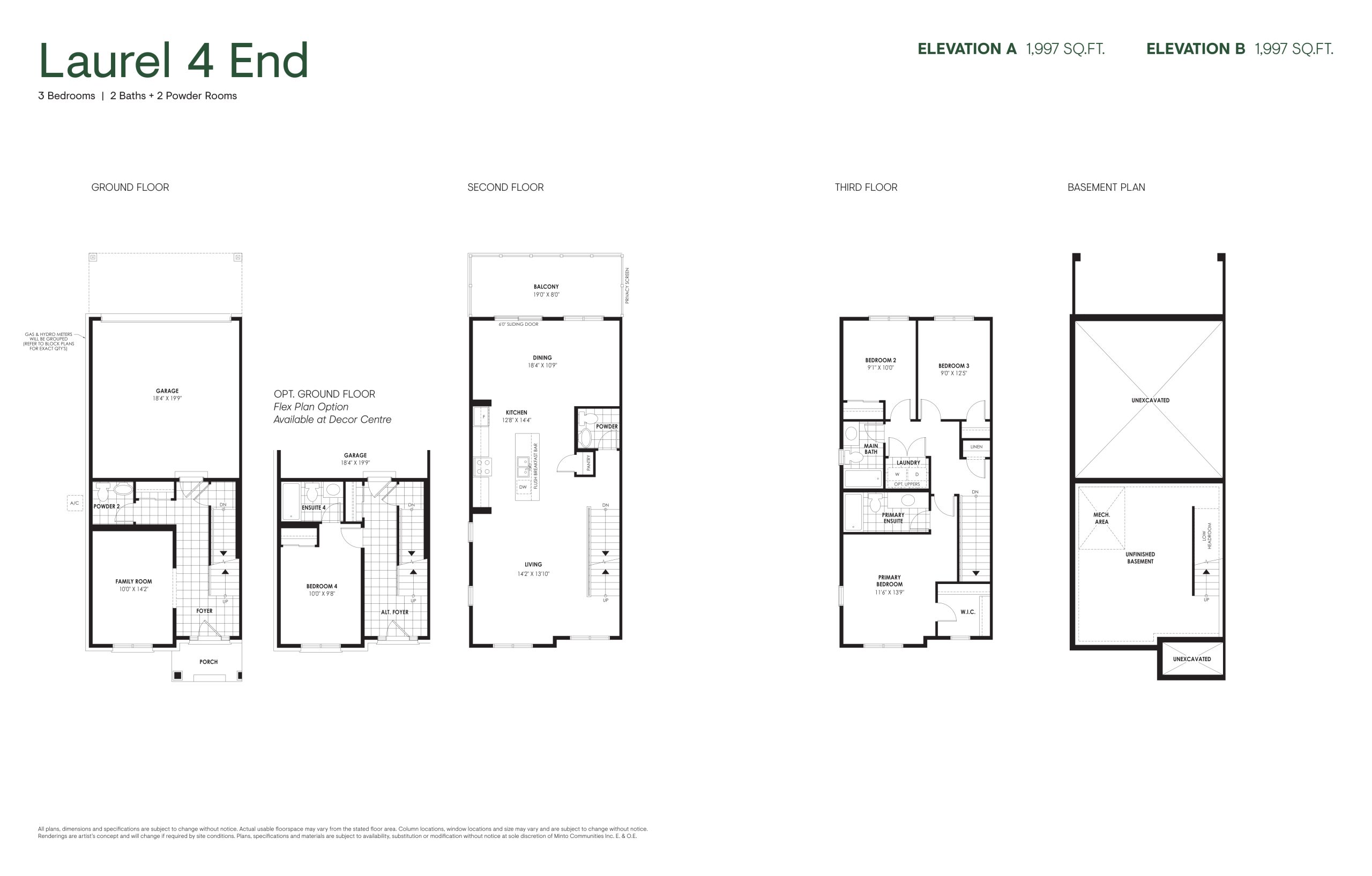 Laurel 4 End plan preview
