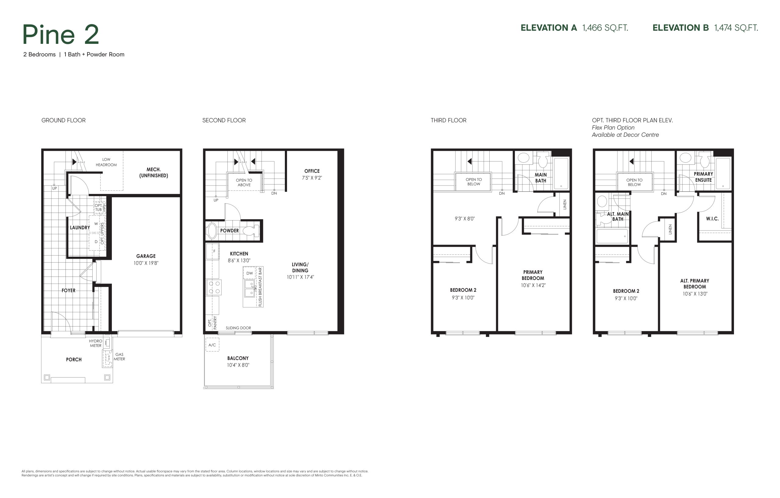 Pine 2 plan preview