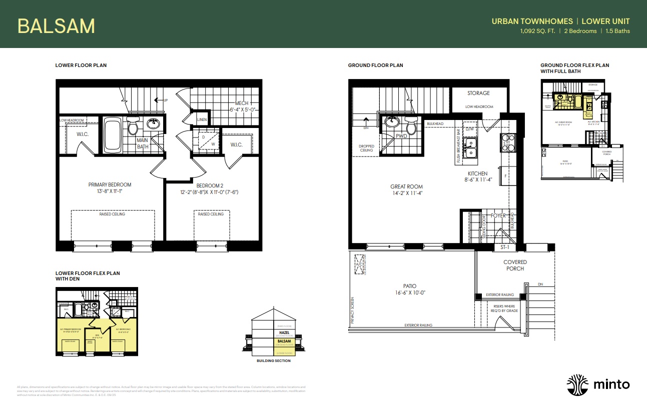 Balsam - Elev. A plan preview