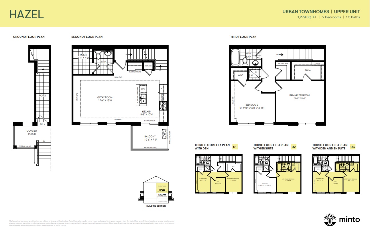 Hazel - Elev. B plan preview