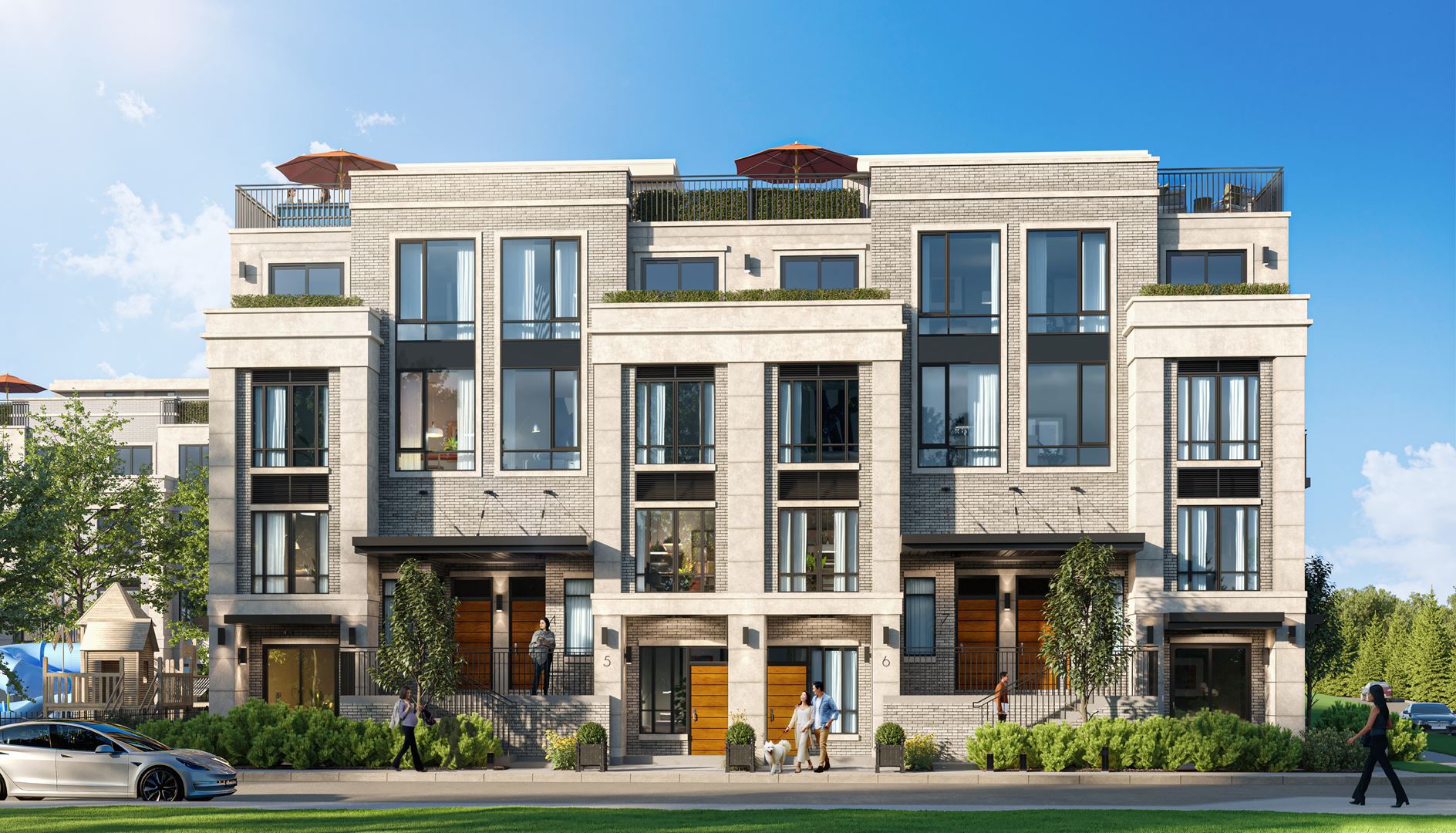 The Hill on Bayview Towns, Richmond Hill. Artist’s rendering.