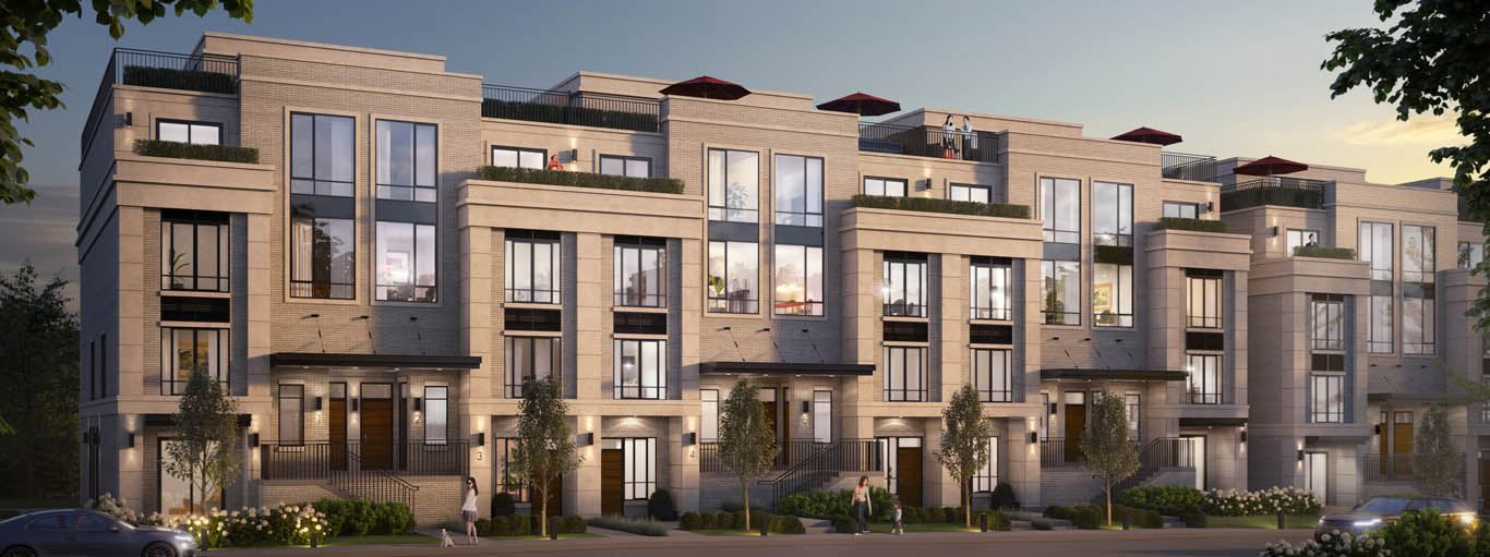 The Hill on Bayview Towns rendering 2