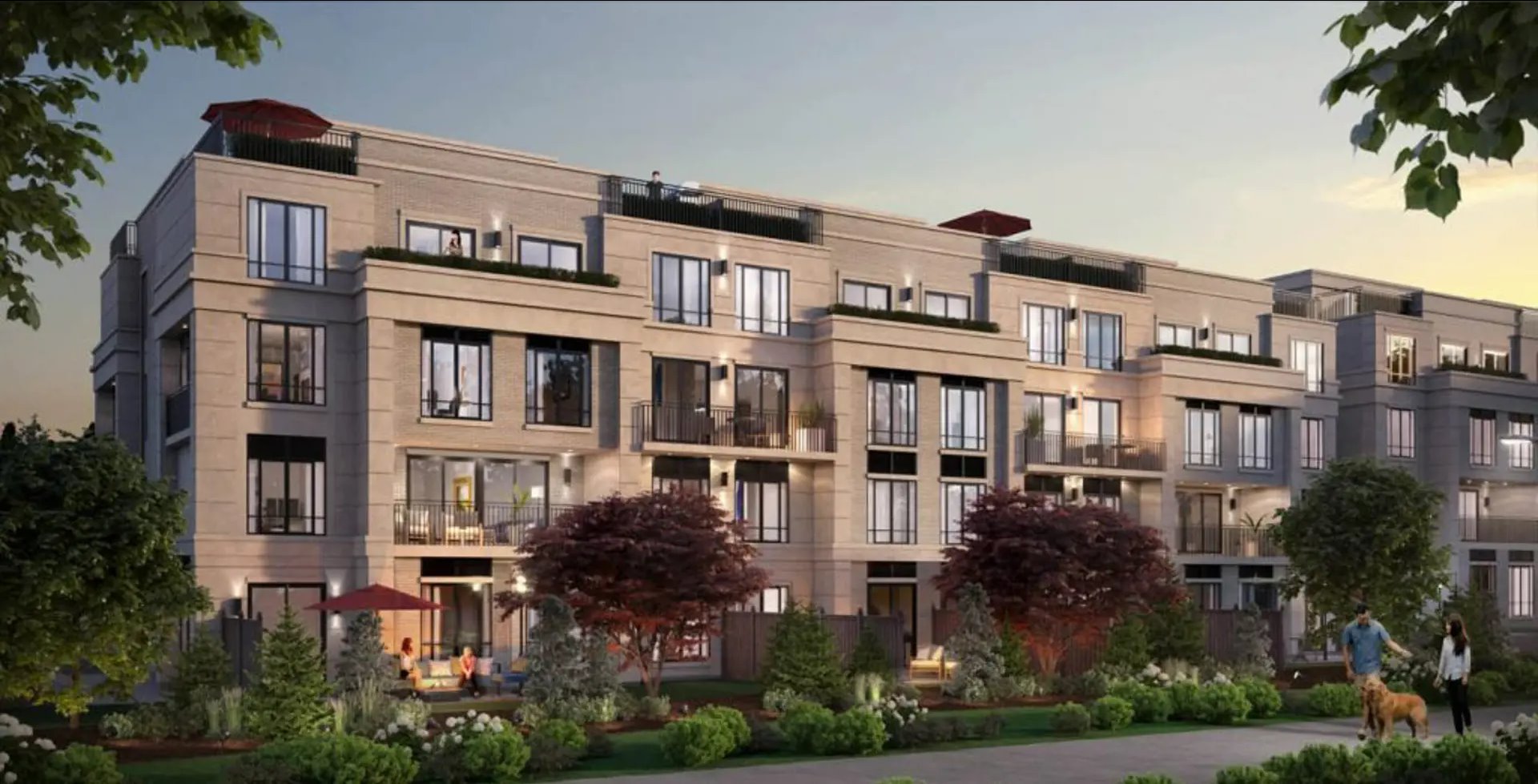 The Hill on Bayview Towns rendering 3