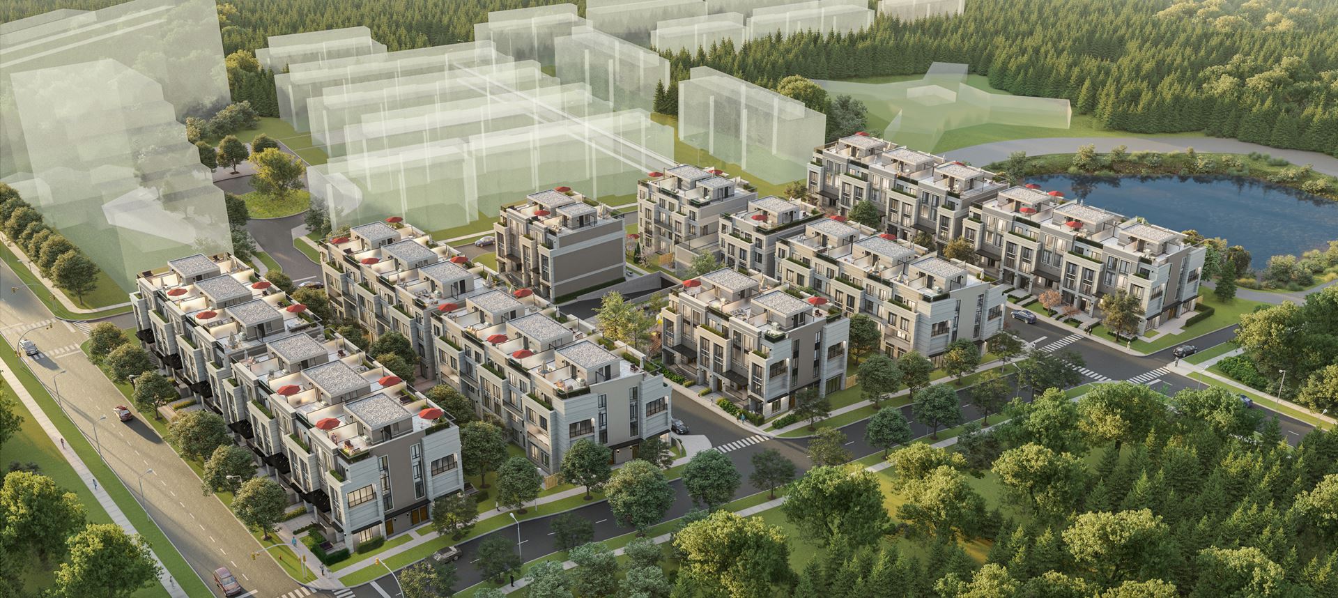 The Hill on Bayview Towns rendering 4