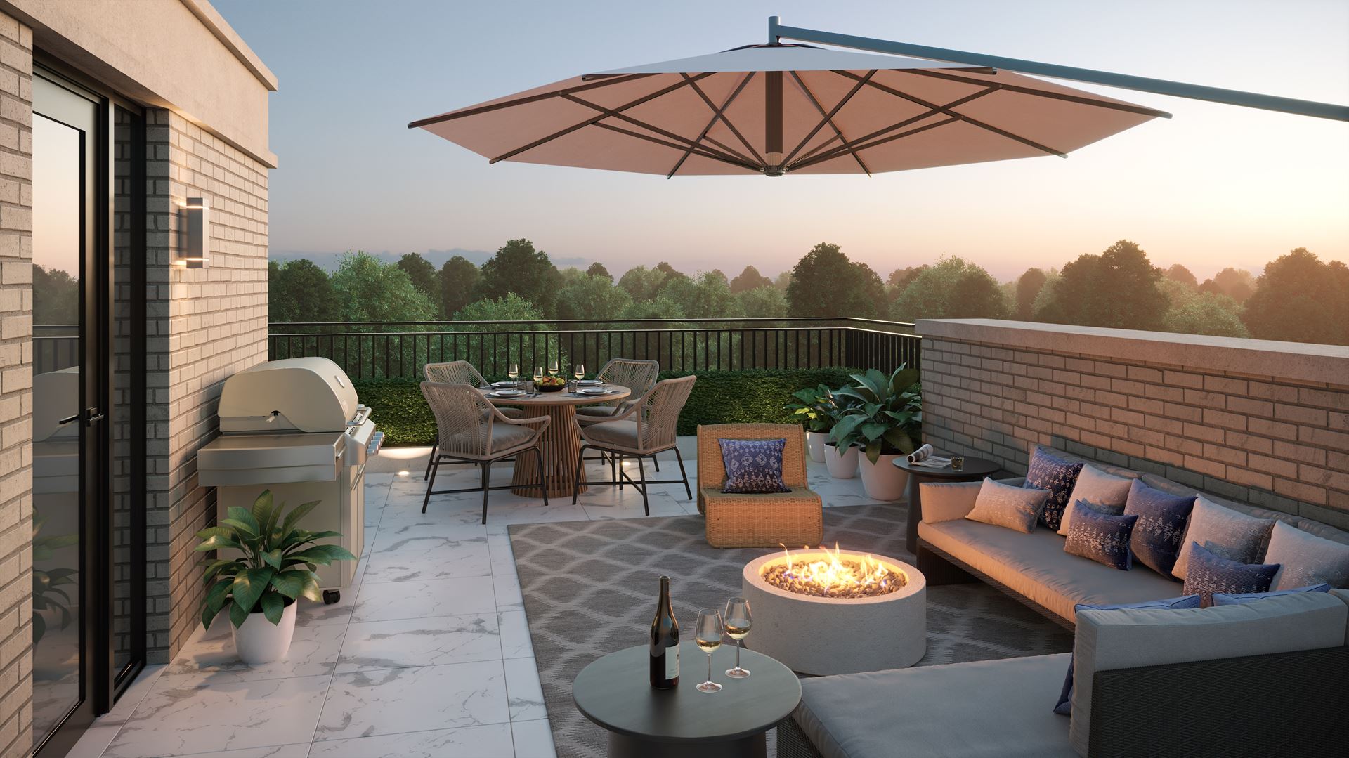 The Hill on Bayview Towns rendering 5