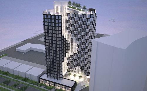 The Hive Condos, Edmonton. Artist’s rendering.