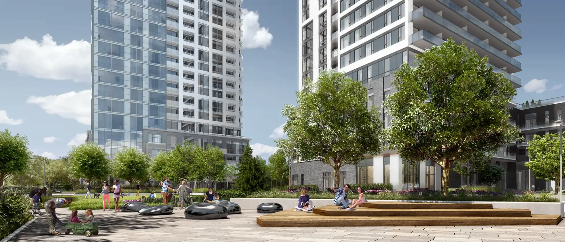 The Kip District - Phase 3 - Condo Portion, Toronto. Artist’s rendering.