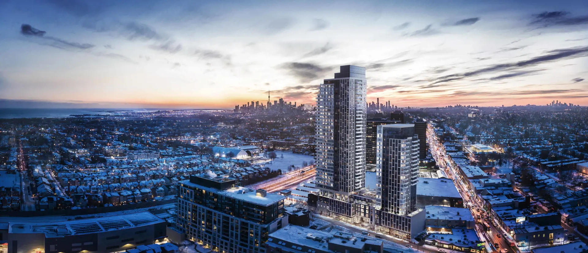 The Main Tower II at The Dawes, Toronto. Artist’s rendering.