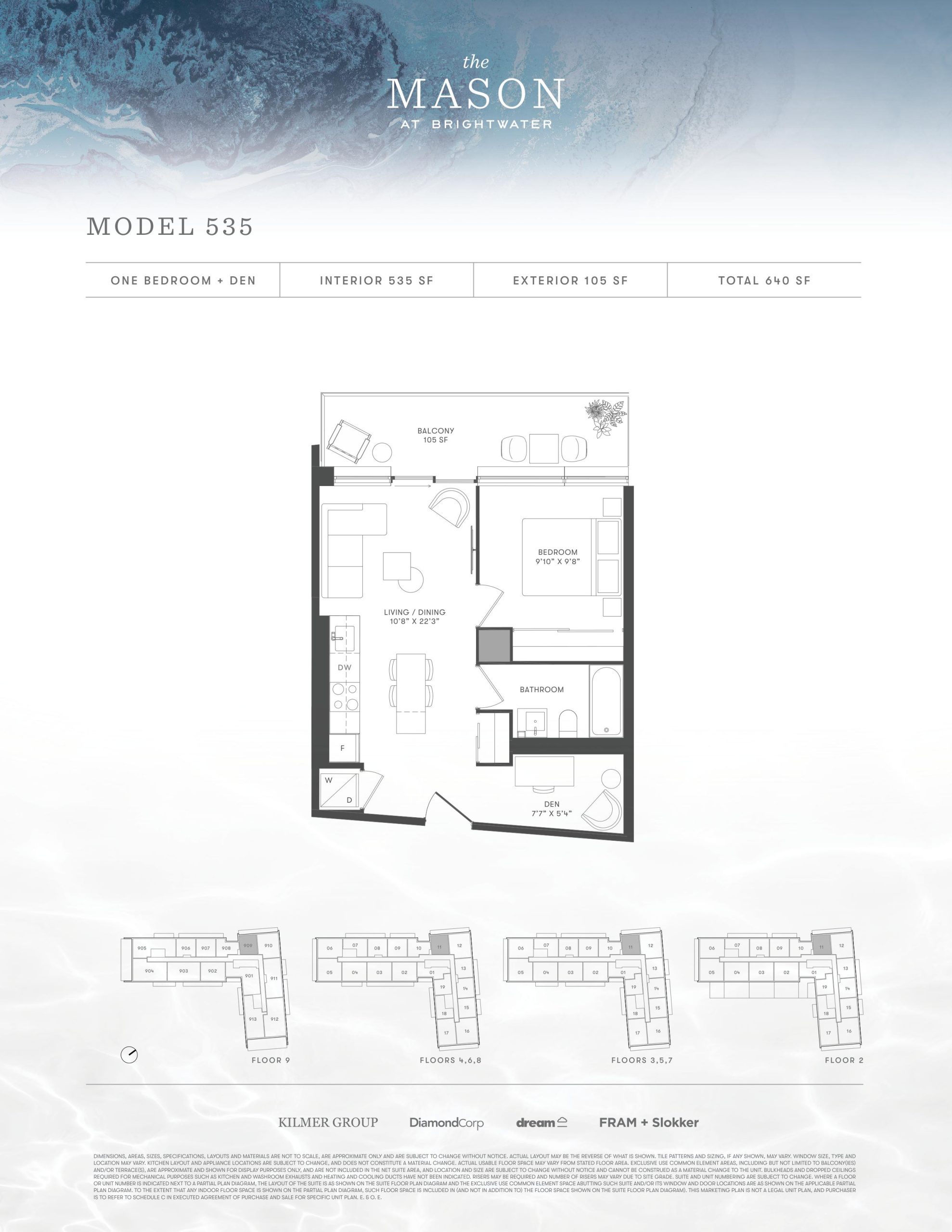 Model 535 plan preview