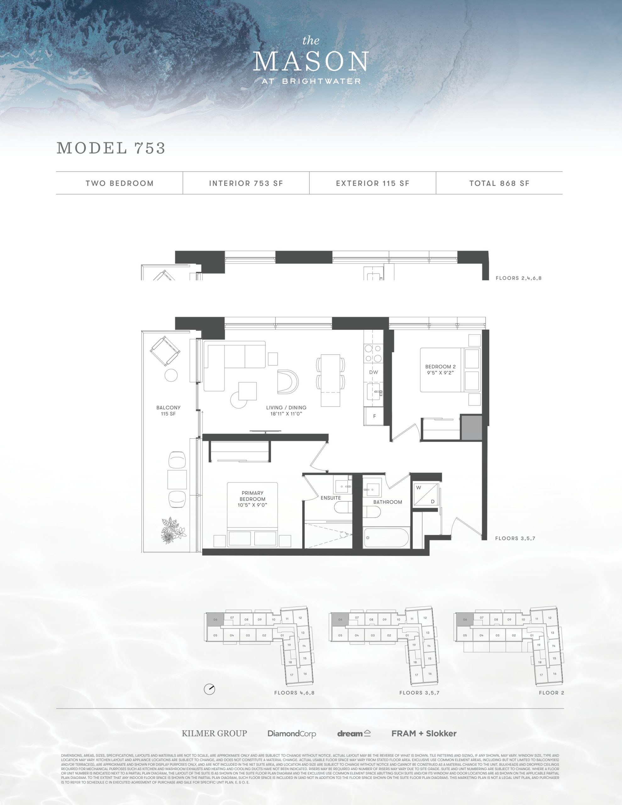 Model 753 plan preview