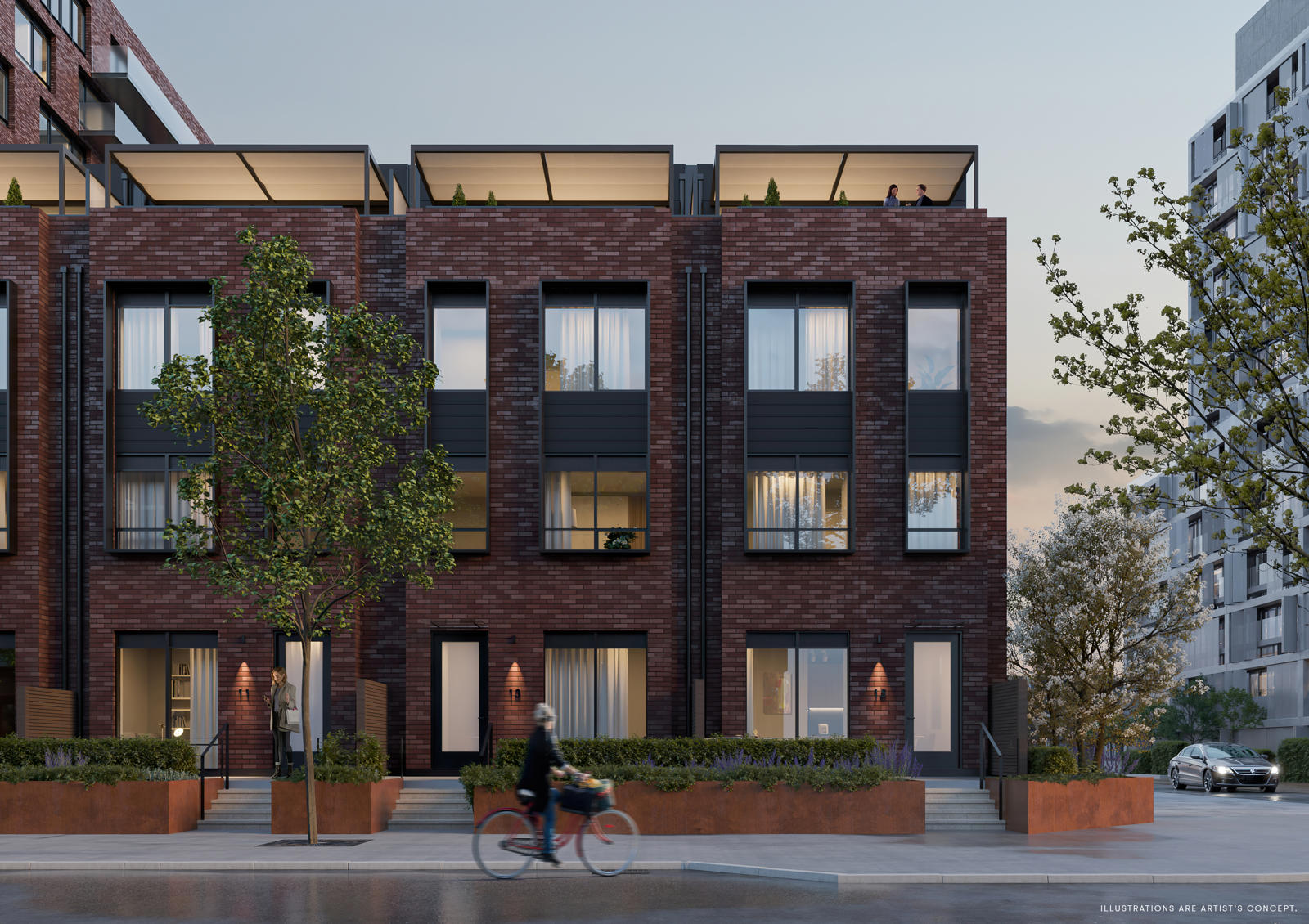 The Mason Towns at Brightwater rendering 2