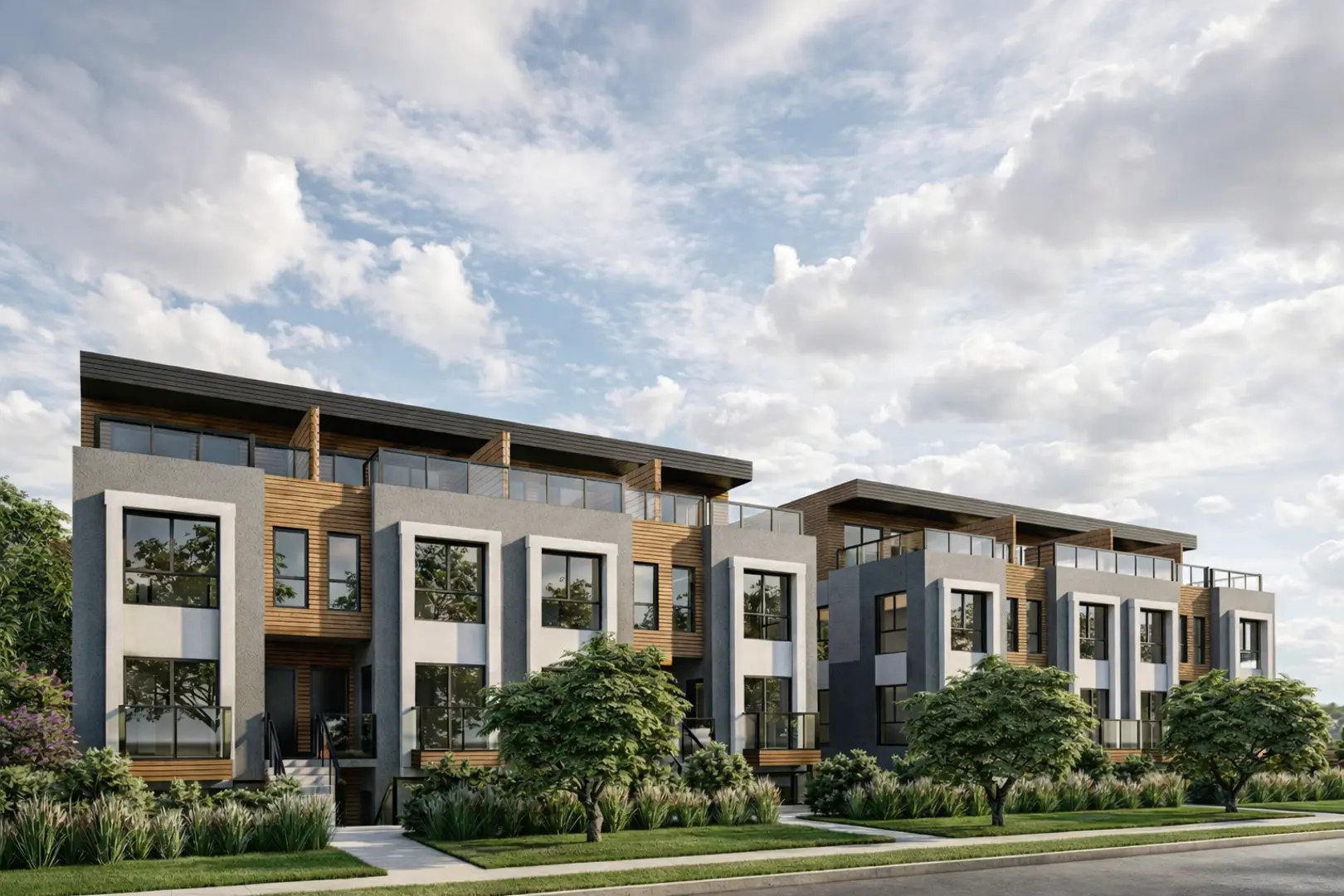 The Niagara Towns, Niagara Falls. Artist’s rendering.