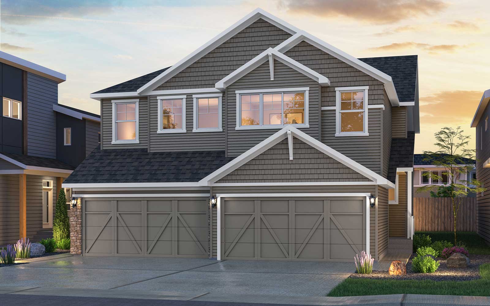 Duplex Collection - MacKay (Left) plan preview
