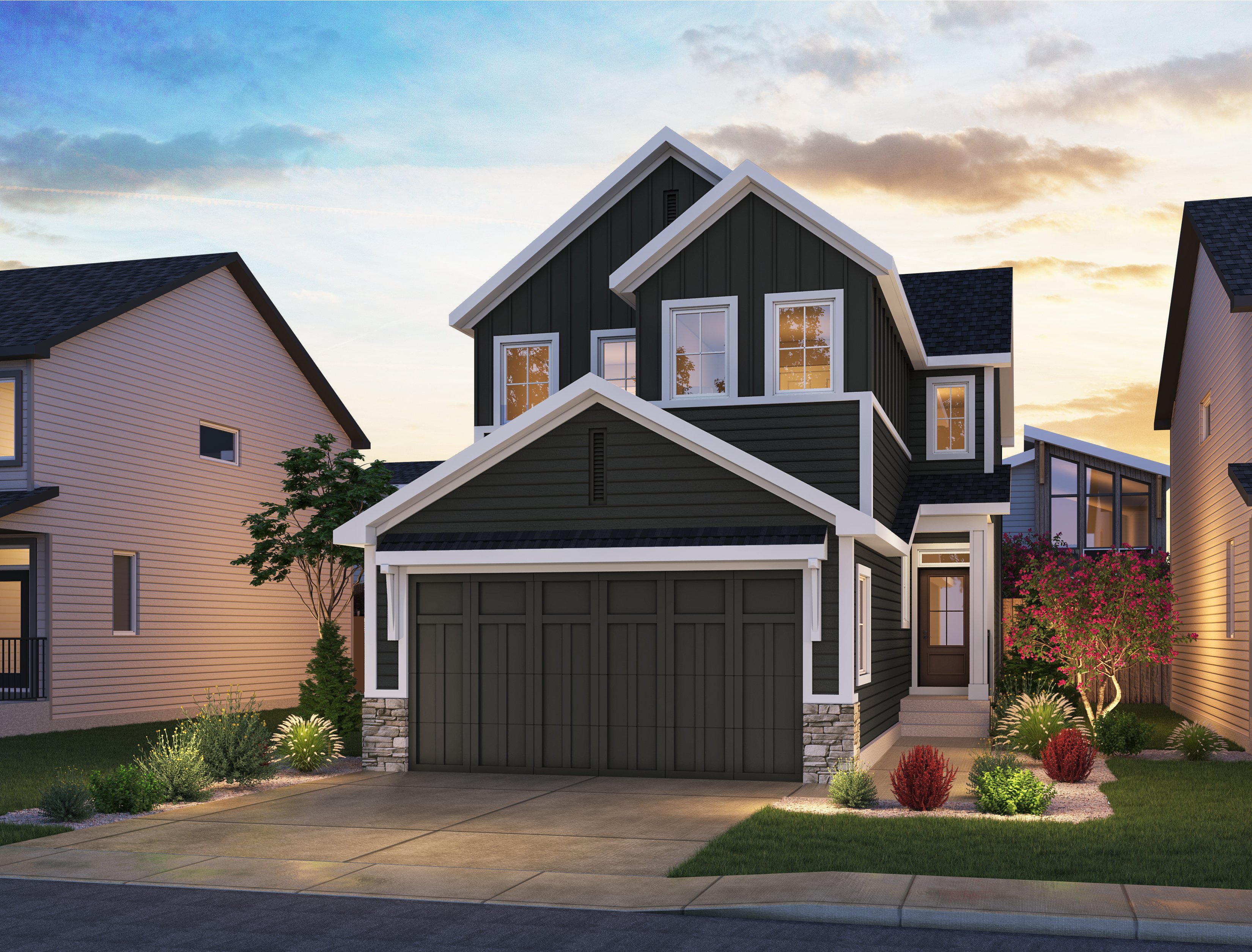 Front Garage Collection - Crimson 24 floor plan