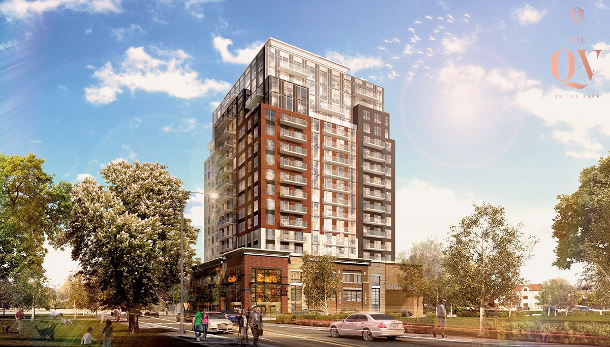 The Q.V. On The Park Condos, London. Artist’s rendering.