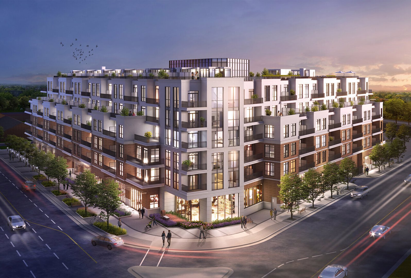 The Residences at Bronte Lakeside Condos rendering 2
