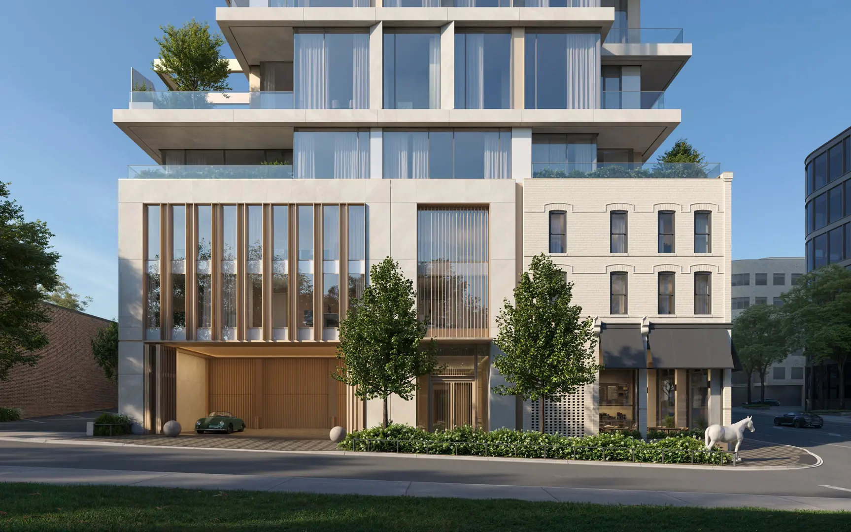 The Summerhill Exterior Rendering