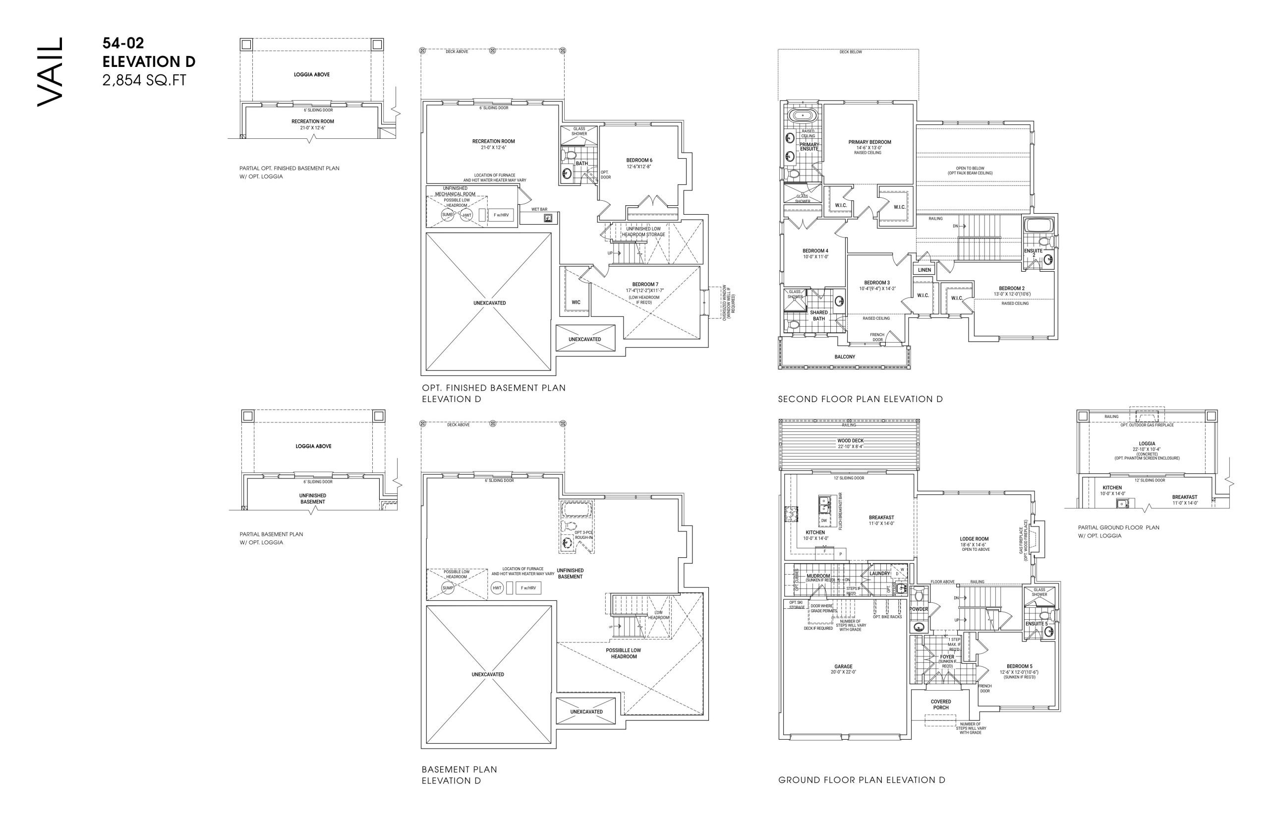 Vail 54-02 Elevation D plan preview