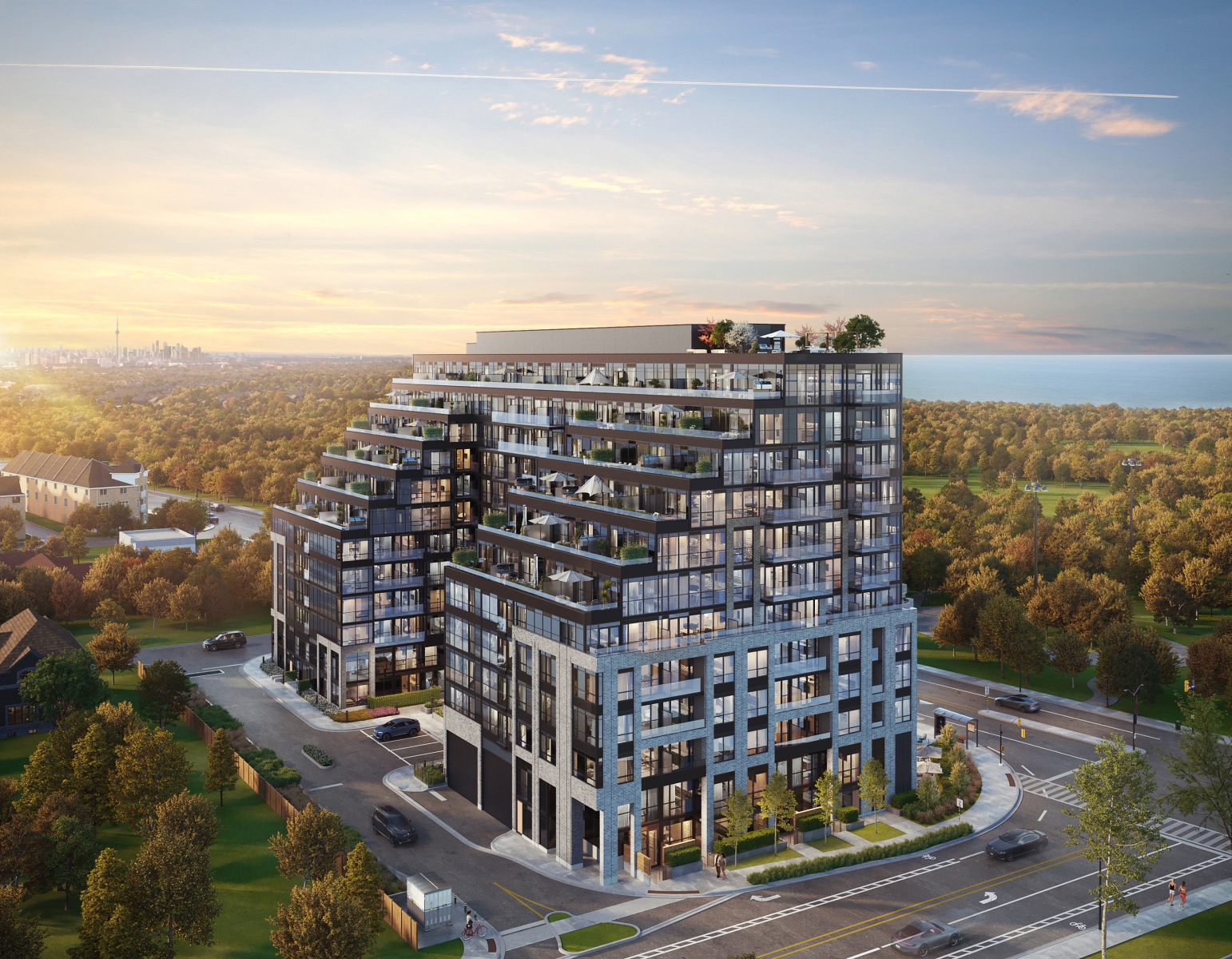 The Townhome Collection at Exhale Residences rendering 3