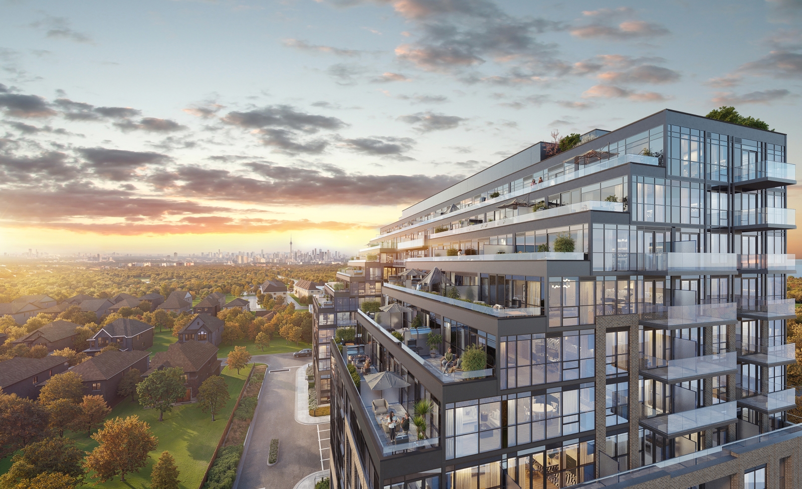 The Townhome Collection at Exhale Residences rendering 5
