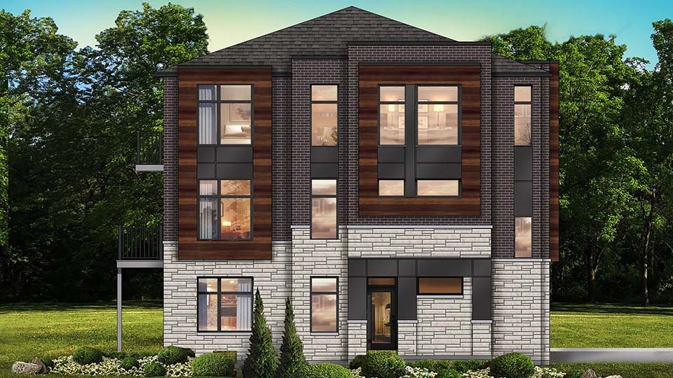 The MacDonald 2 - Elev. A plan preview
