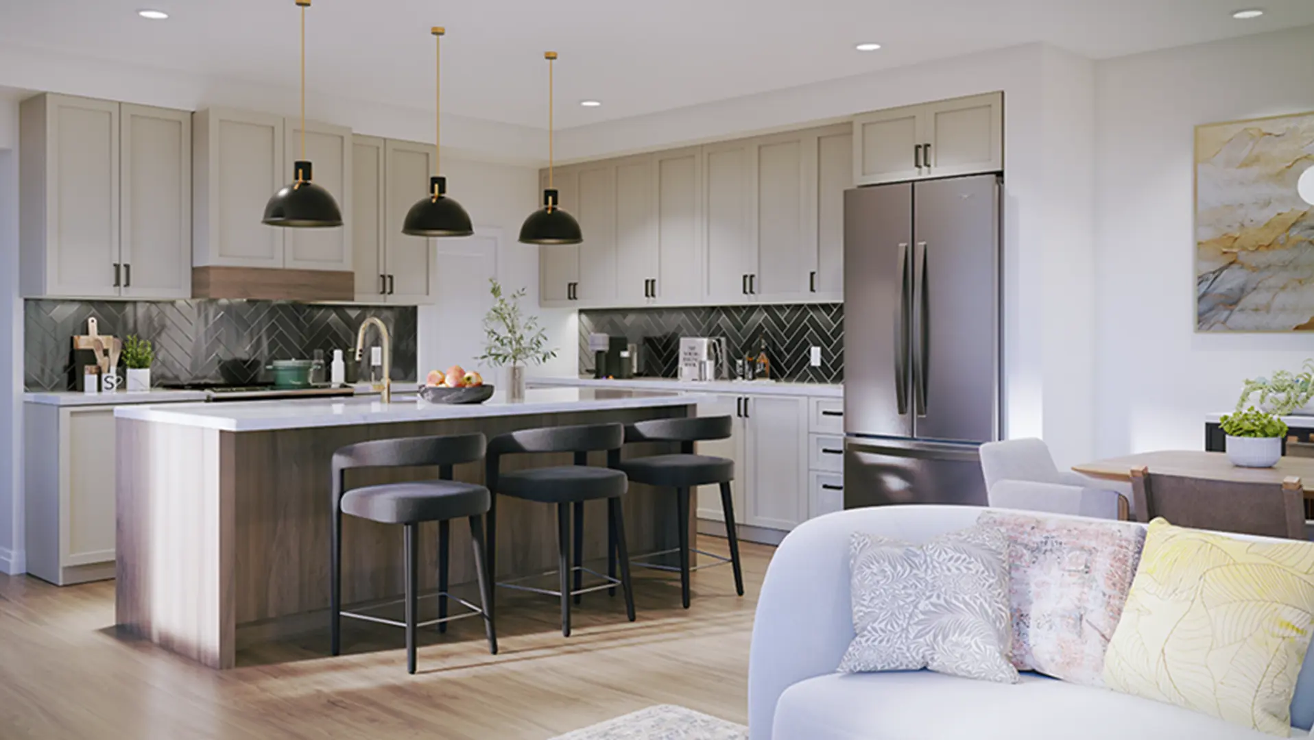 The Towns on Valley Trail Place, Hamilton. Artist’s rendering.