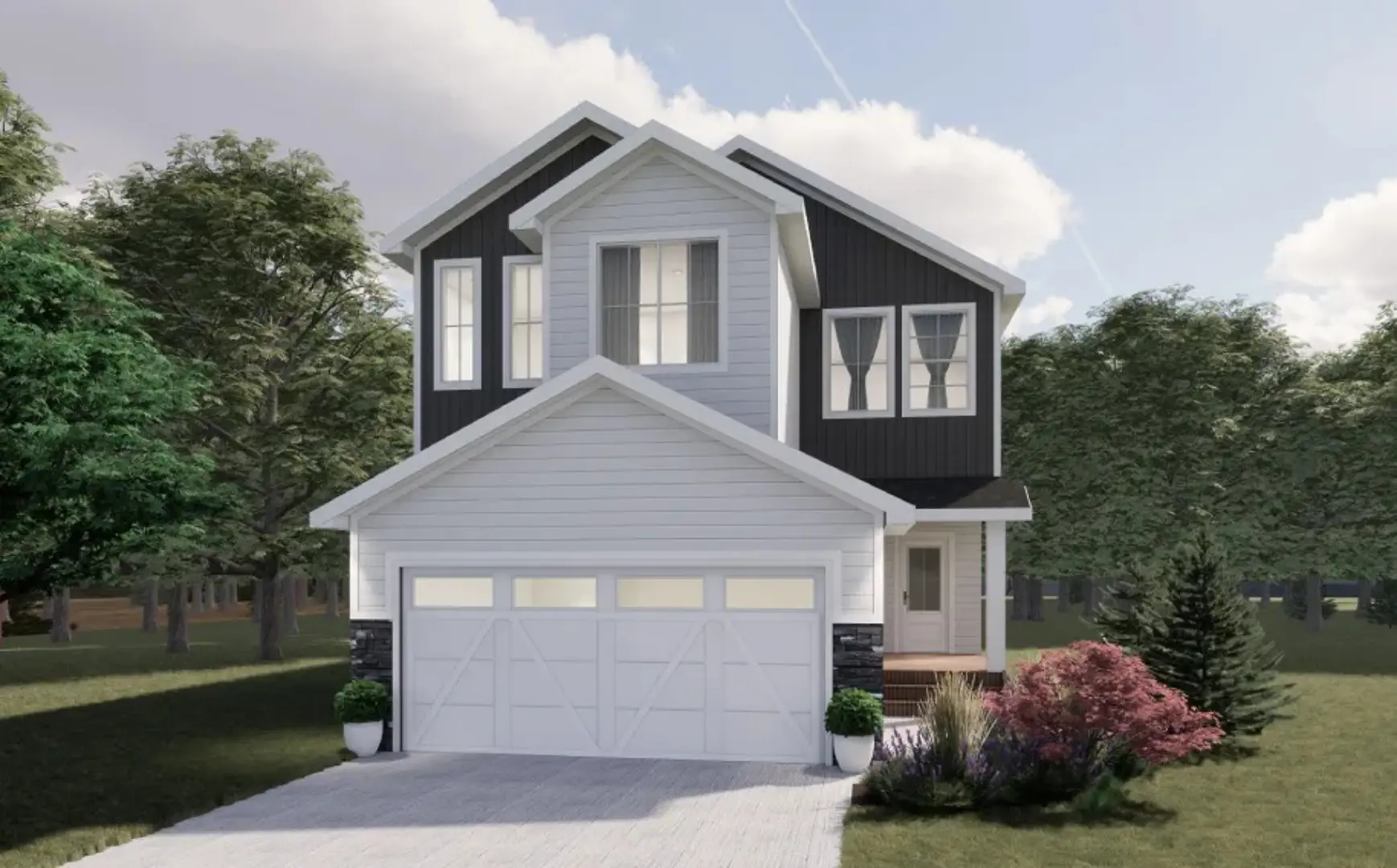 The Uplands at Riverview, Edmonton. Artist’s rendering.