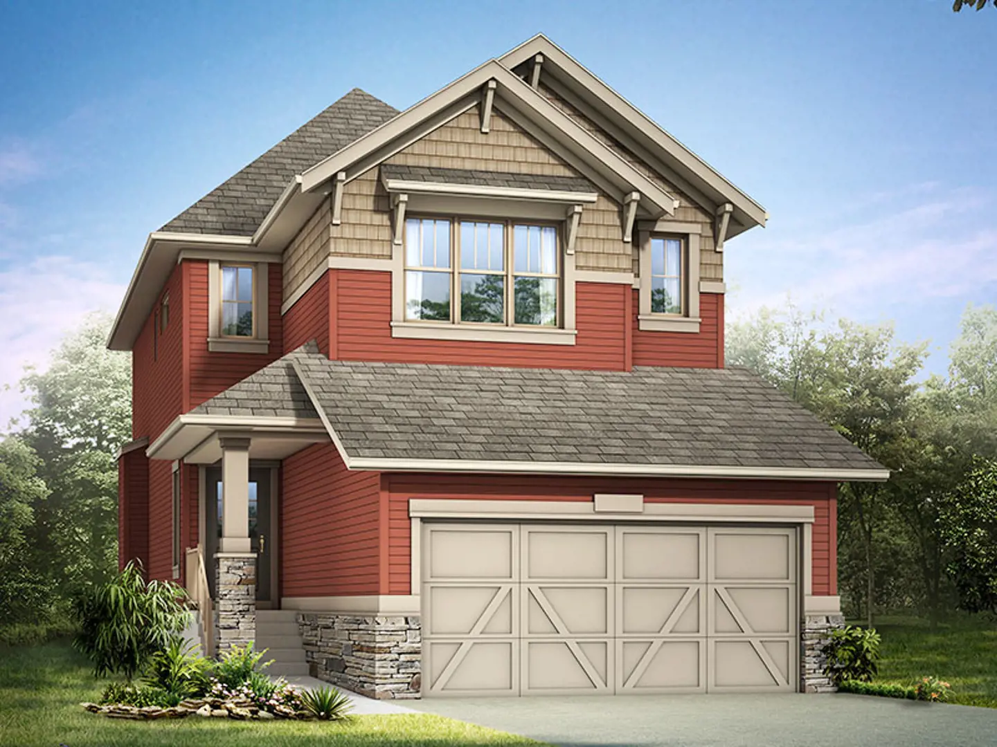 The Uplands at Riverview, Edmonton. Artist’s rendering.