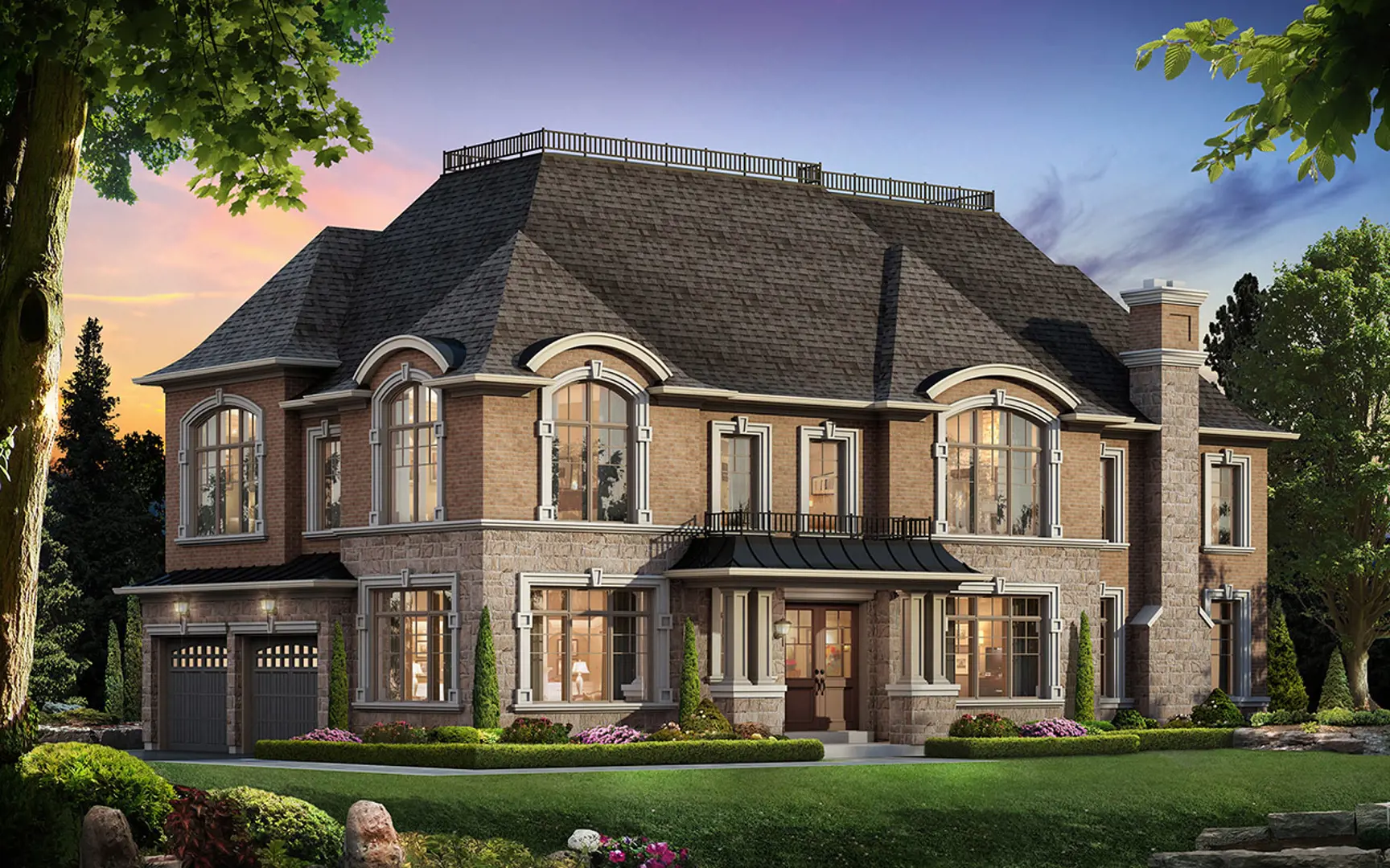 The View in Vaughan Exterior Rendering