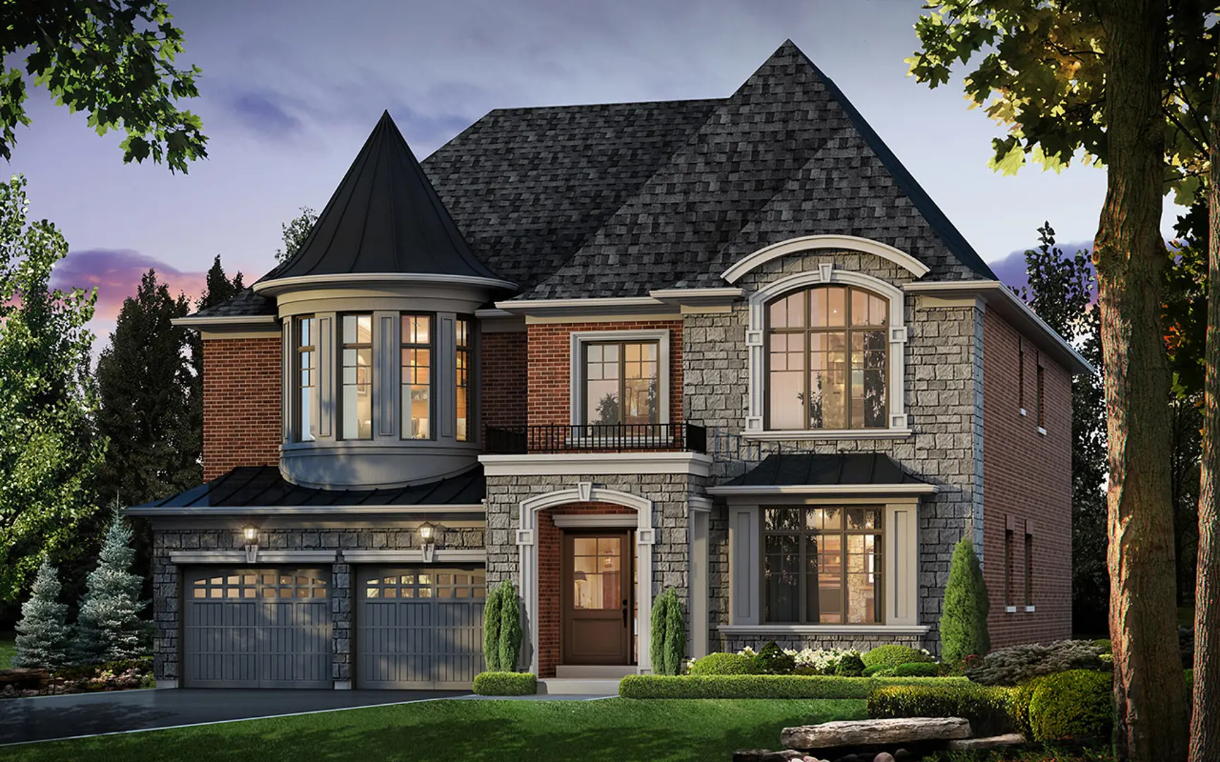 The View in Vaughan Exterior Rendering