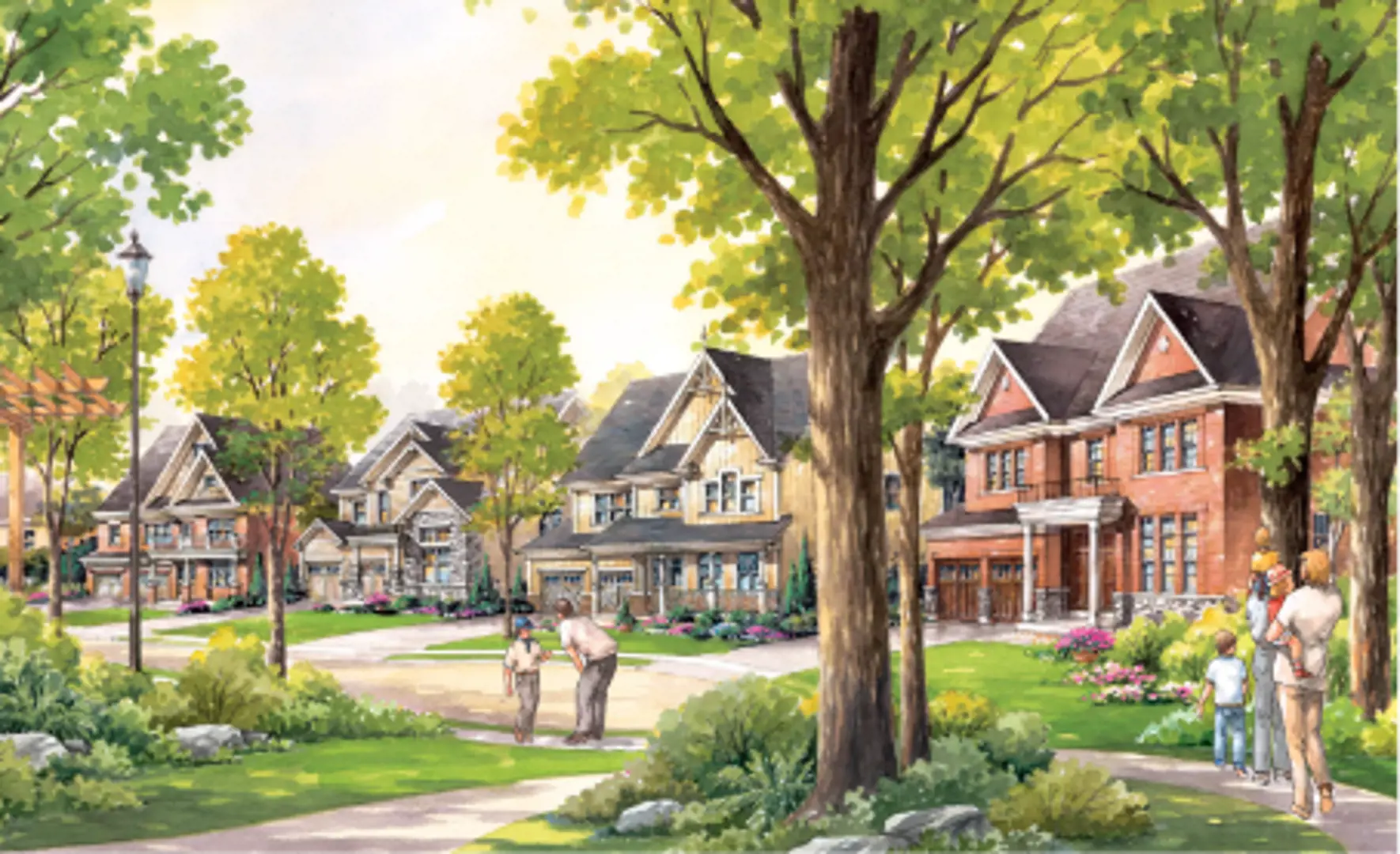 The Village at Highland Creek rendering