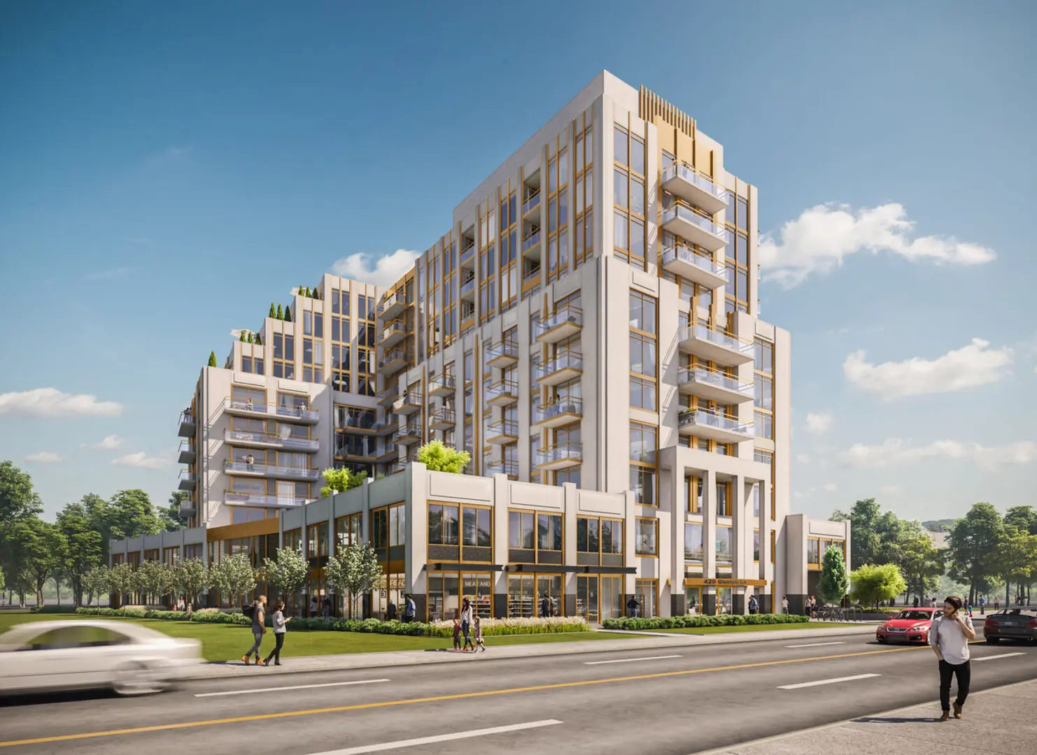 The Waldemar, Burlington. Artist’s rendering.