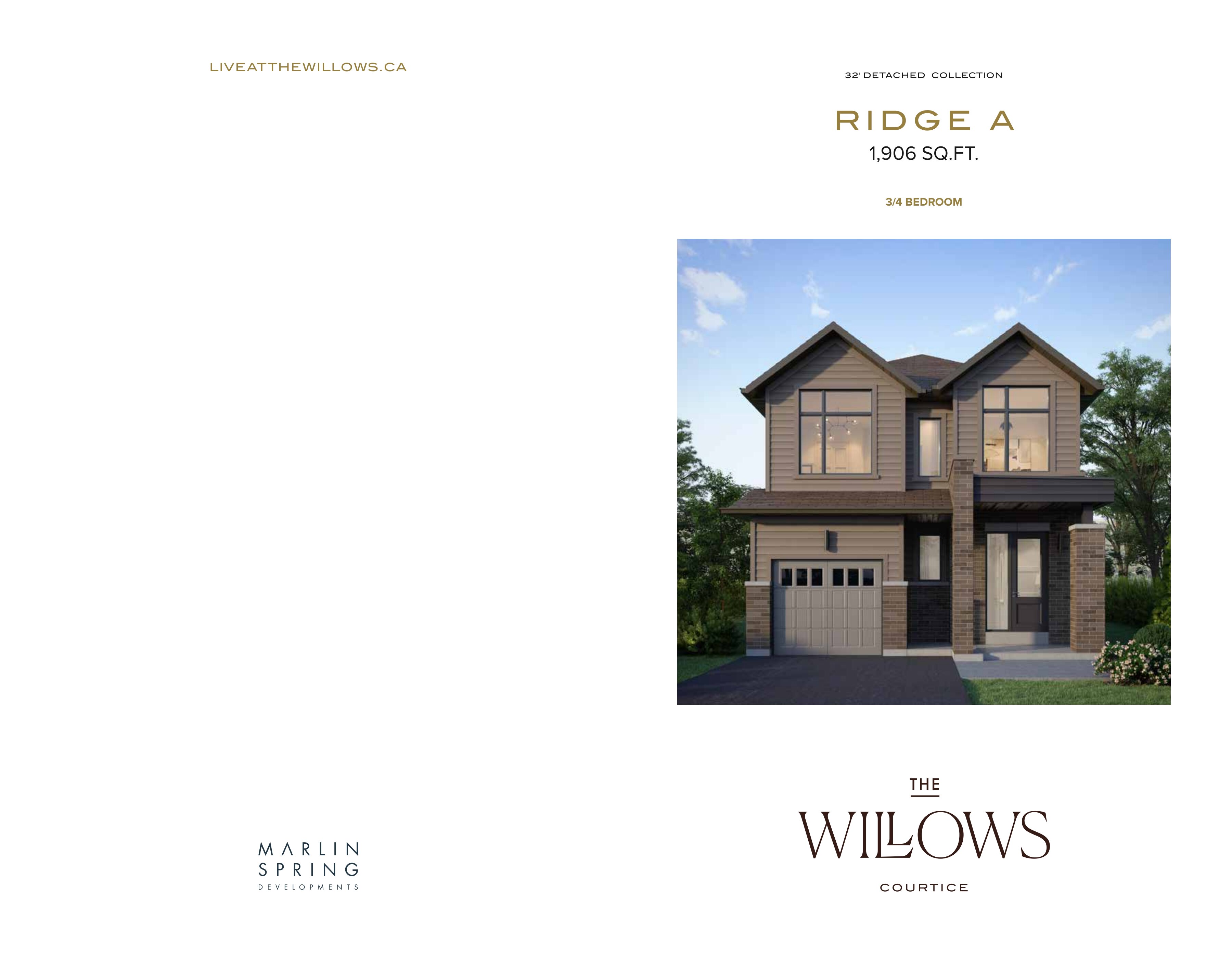 Ridge A plan preview