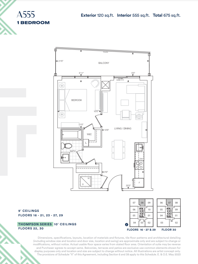 A555 plan preview
