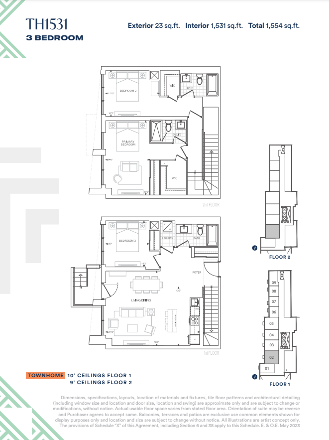 TH1531 floor plan