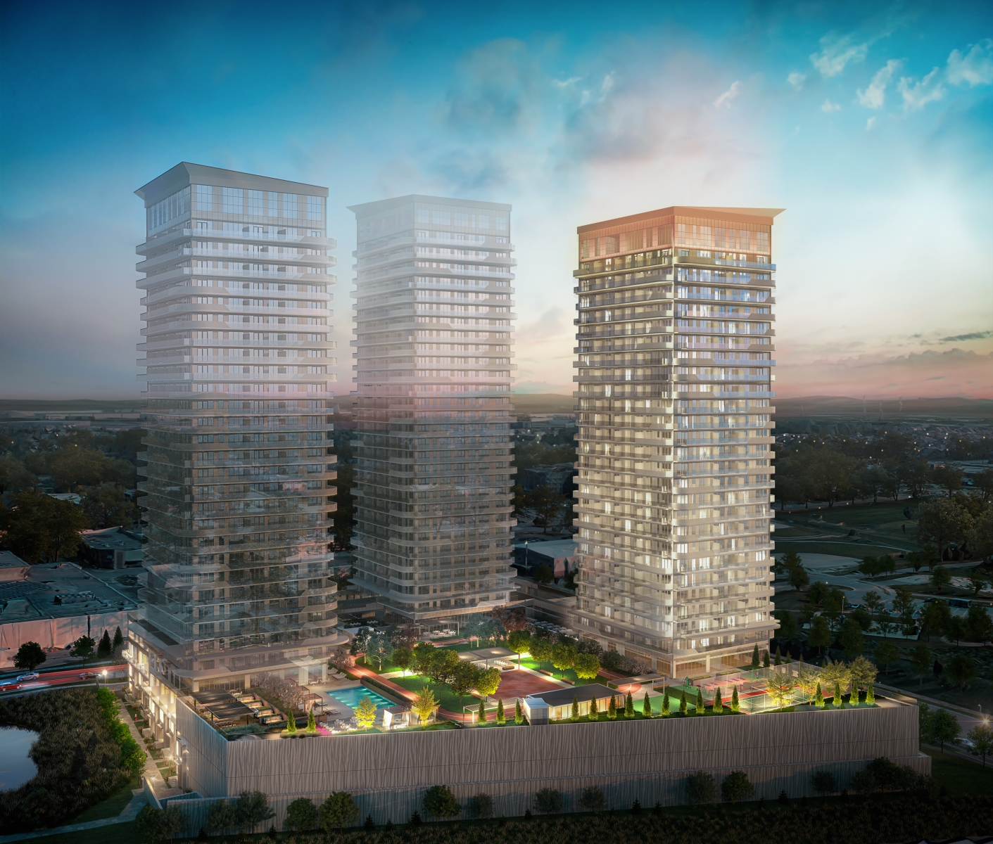 Thompson Towers – Sienna Condos rendering 3
