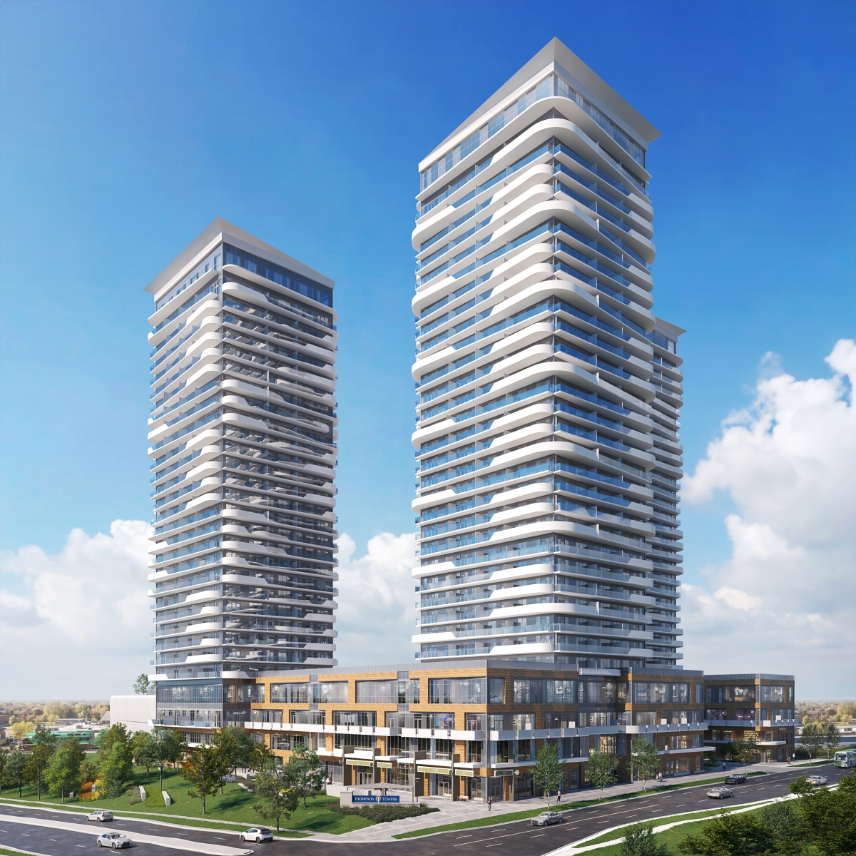 Thompson Towers – Sienna Condos rendering 4