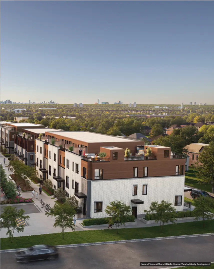 Thornhill Walk - Carousel Towns, Vaughan. Artist’s rendering.
