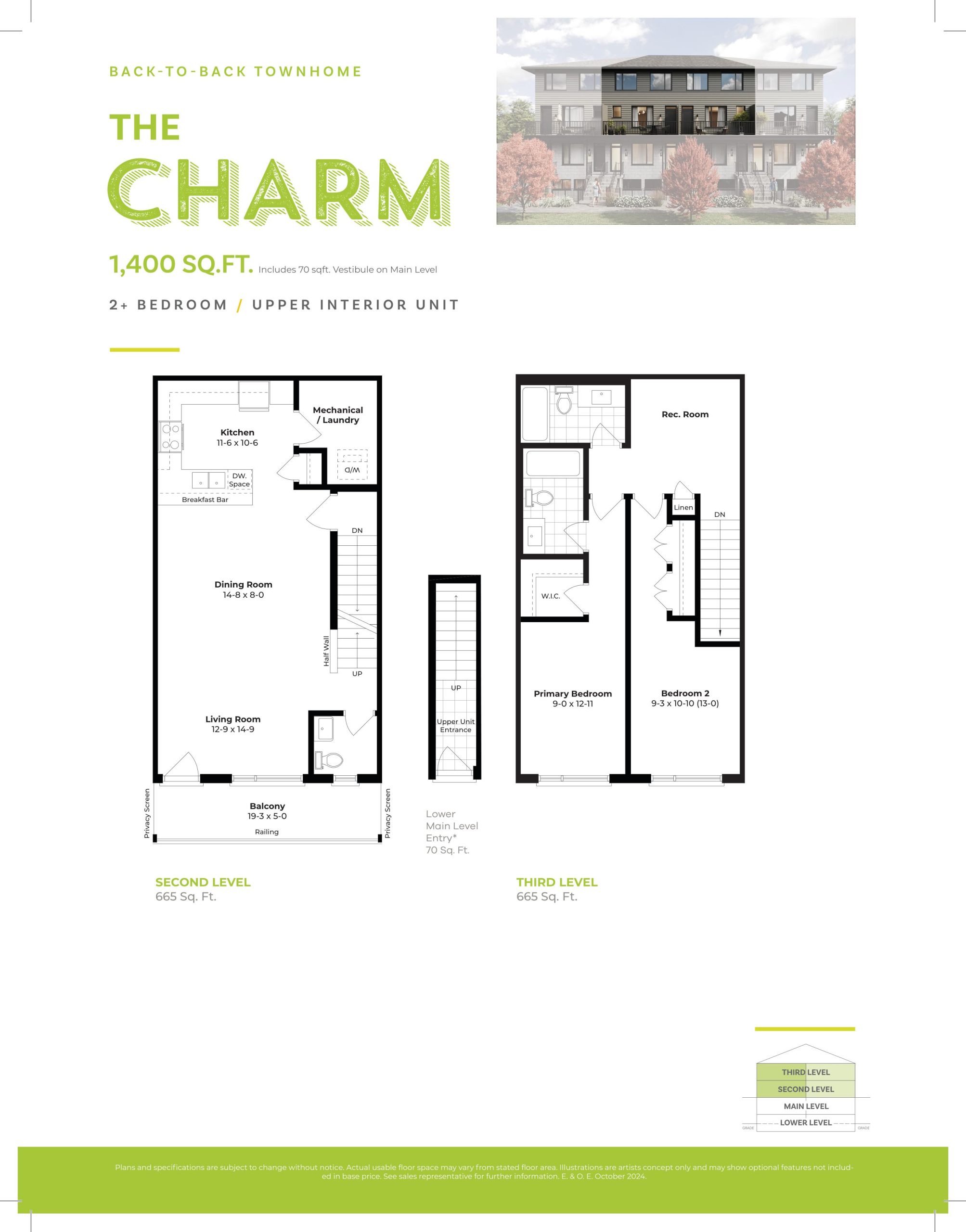 The Charm plan preview