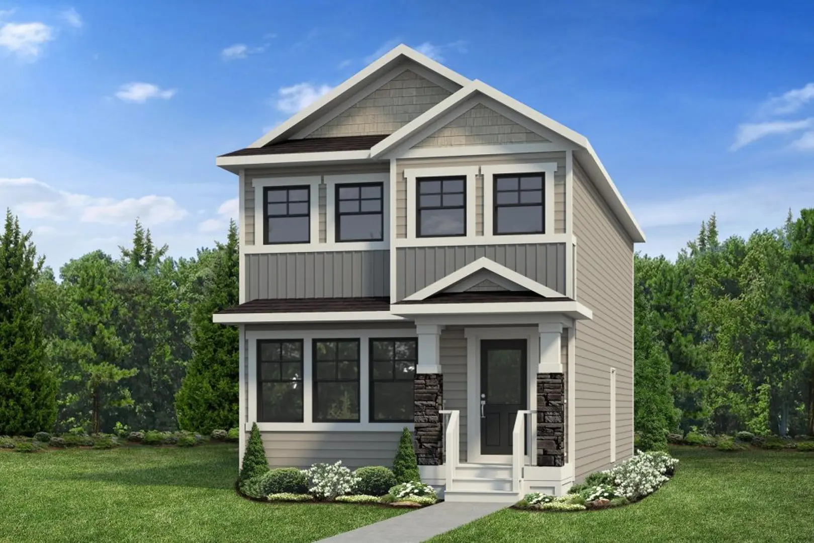 Timber Heights, Edmonton. Artist’s rendering.