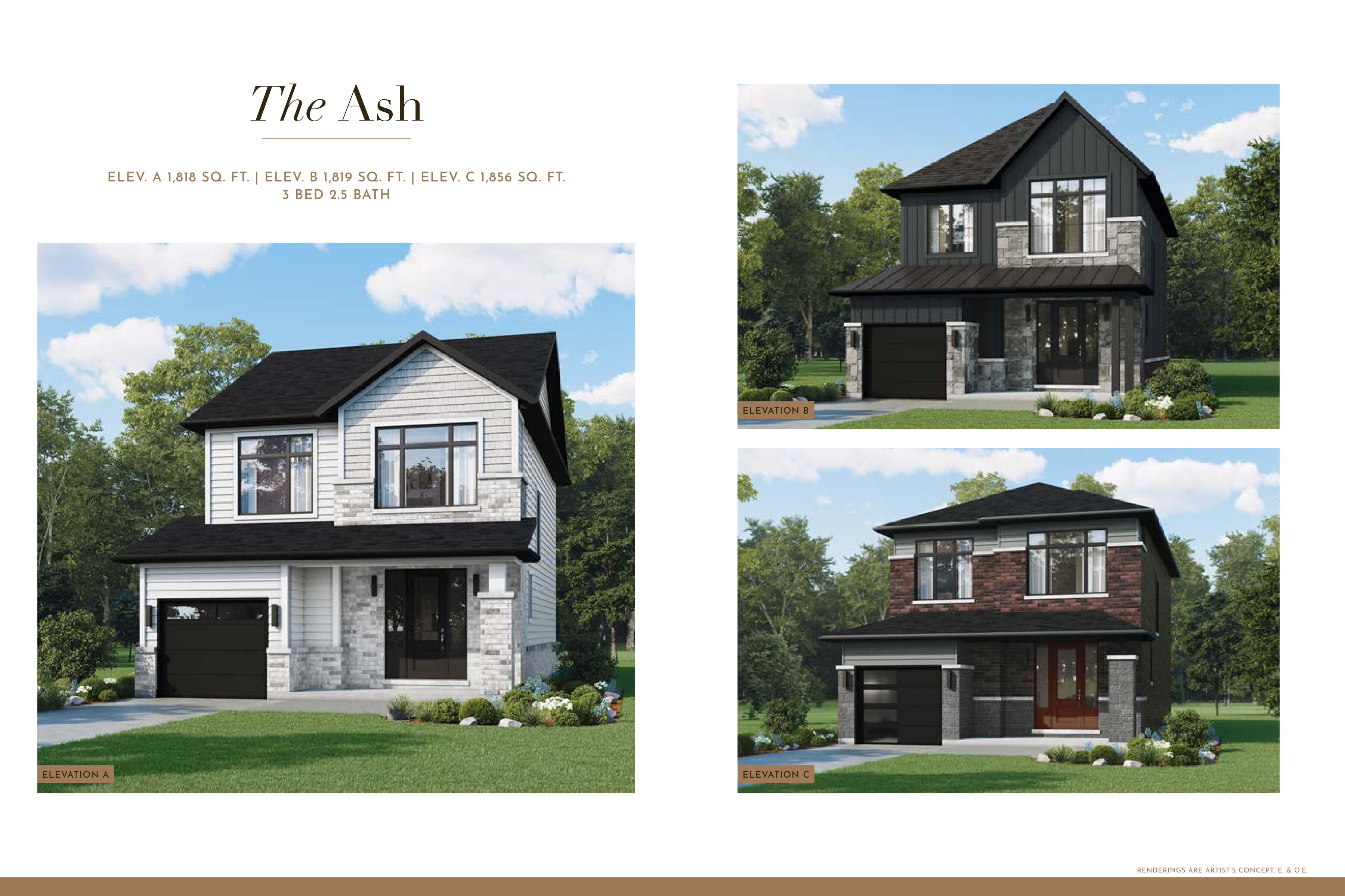 The Ash A plan preview